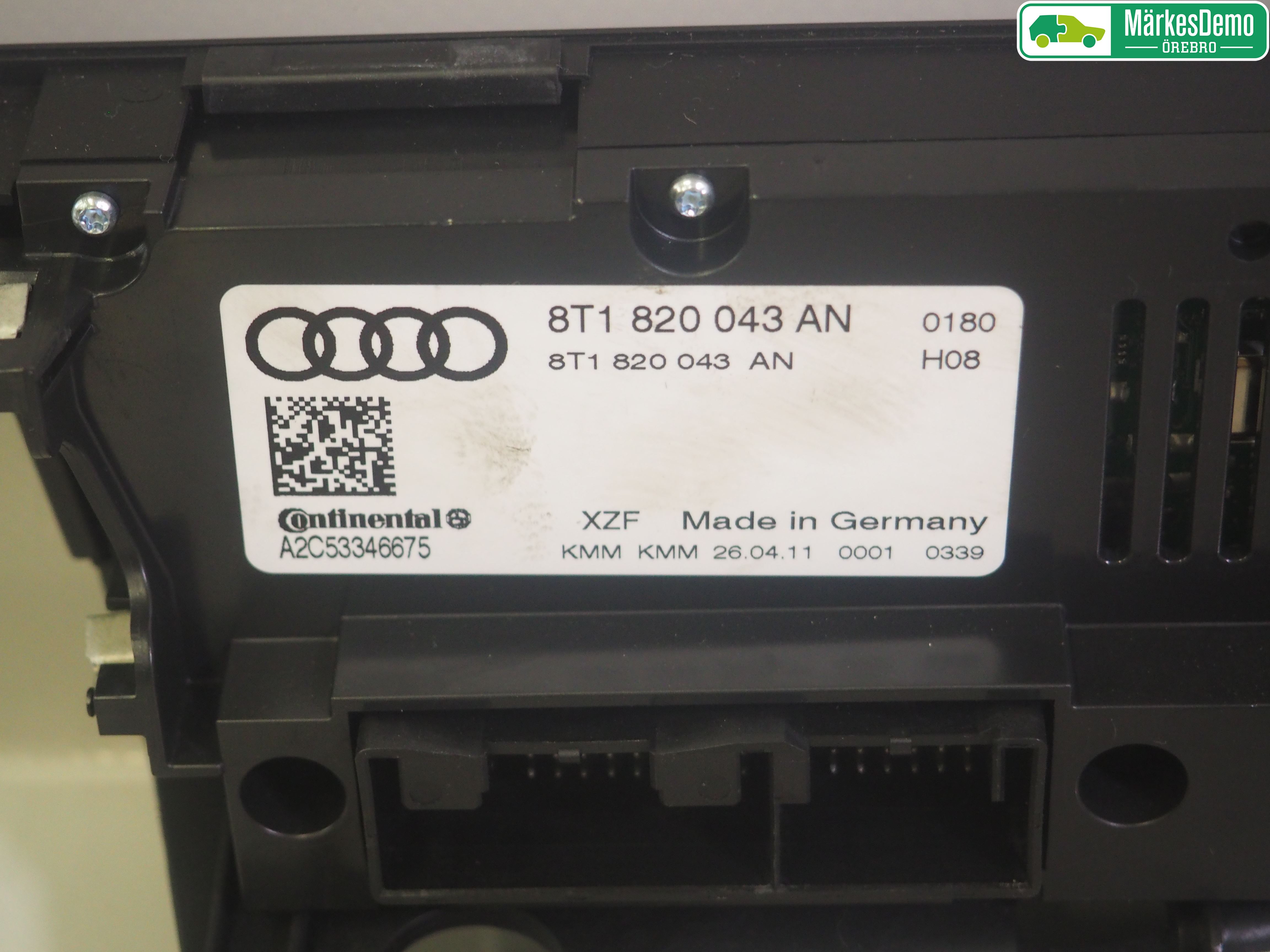 Audi A5 07-16 Ac Styrenhet Ac Manöveren