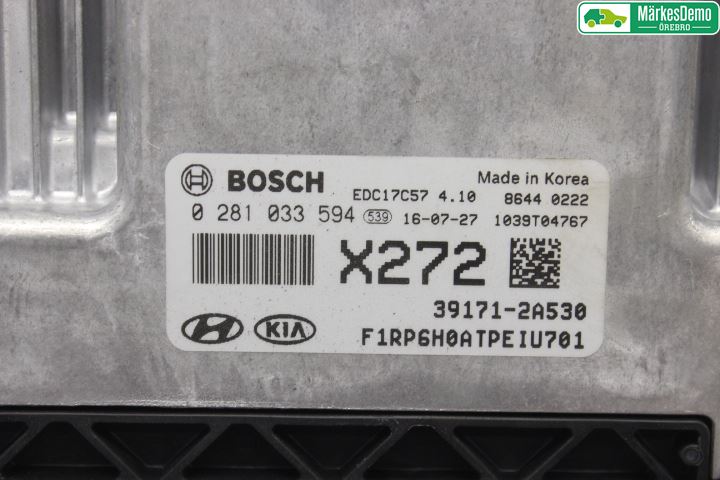 Kia CARENS III 13-19 Styrenhet Insprut Bensin