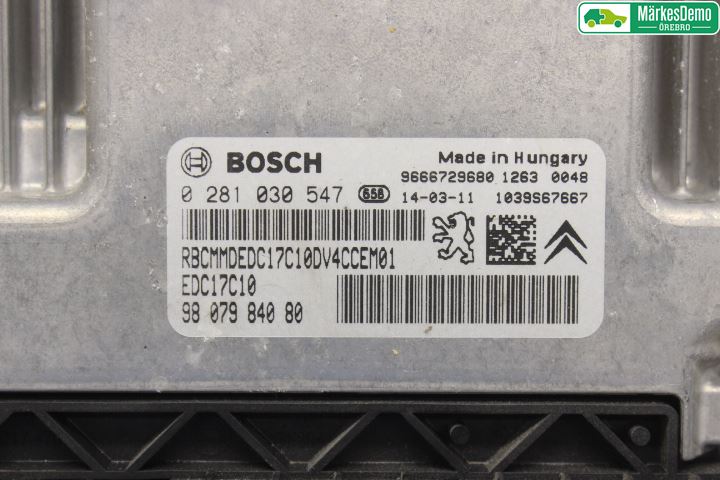 Peugeot 208 12-15 Styrenhet Insprut Bensin