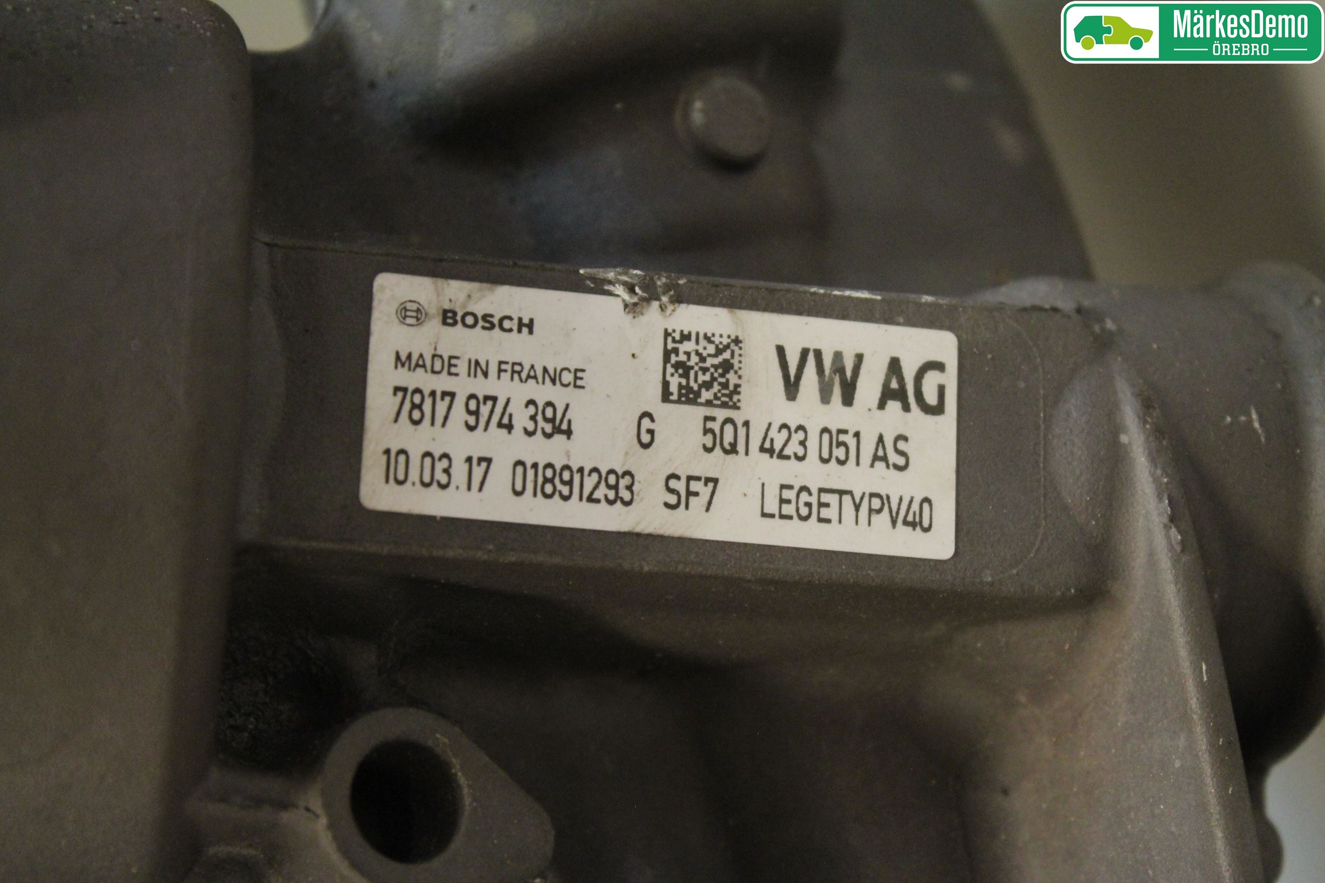 Seat LEON 13-20 Styrväxel Servo -Snäcka