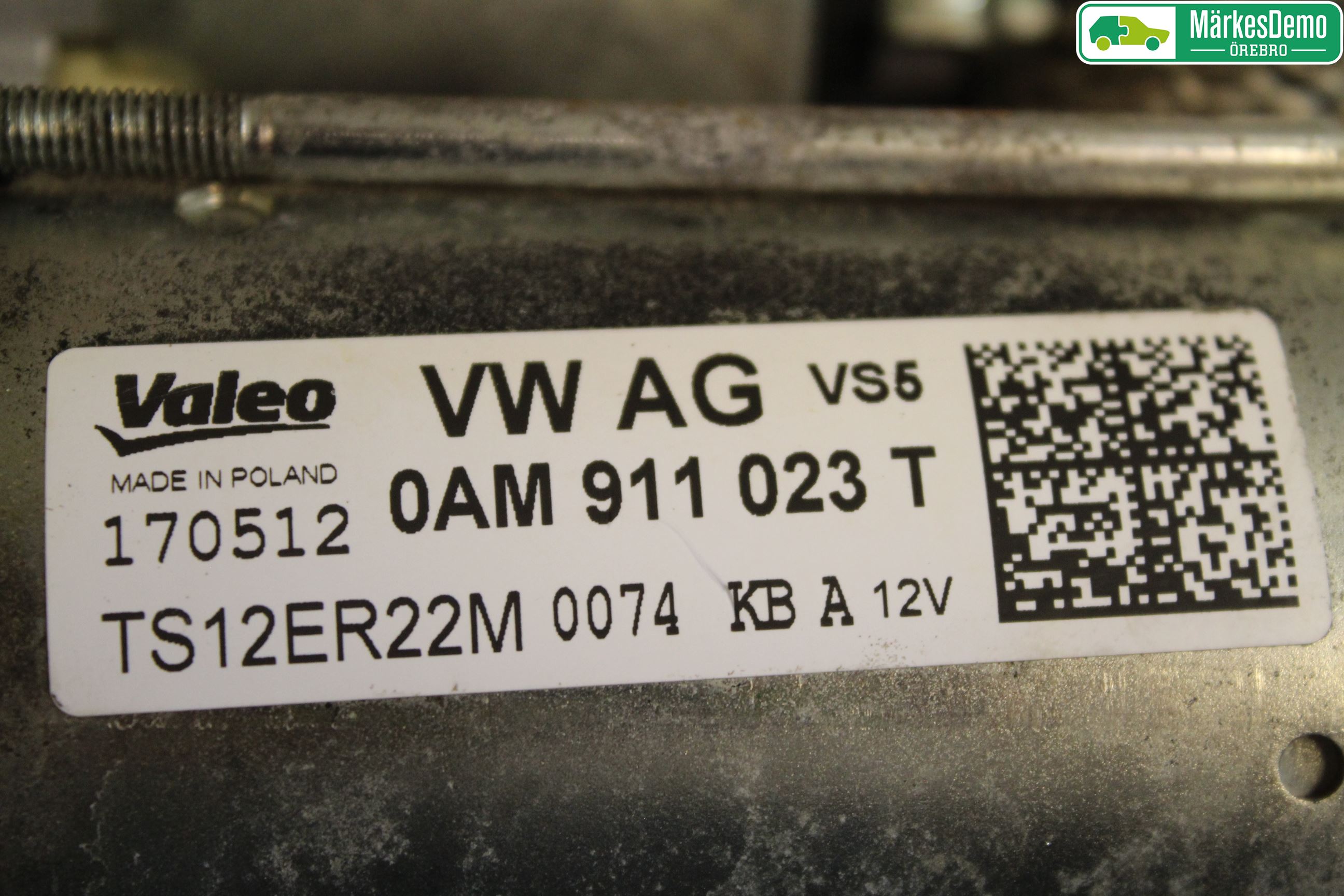 Skoda FABIA 07-14 Startmotor