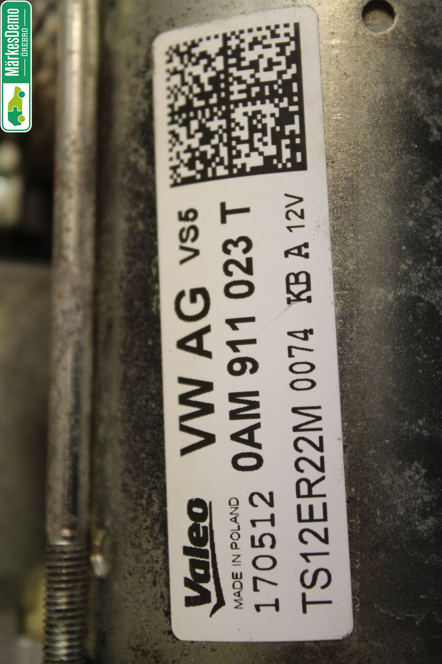 Skoda FABIA 07-14 Startmotor