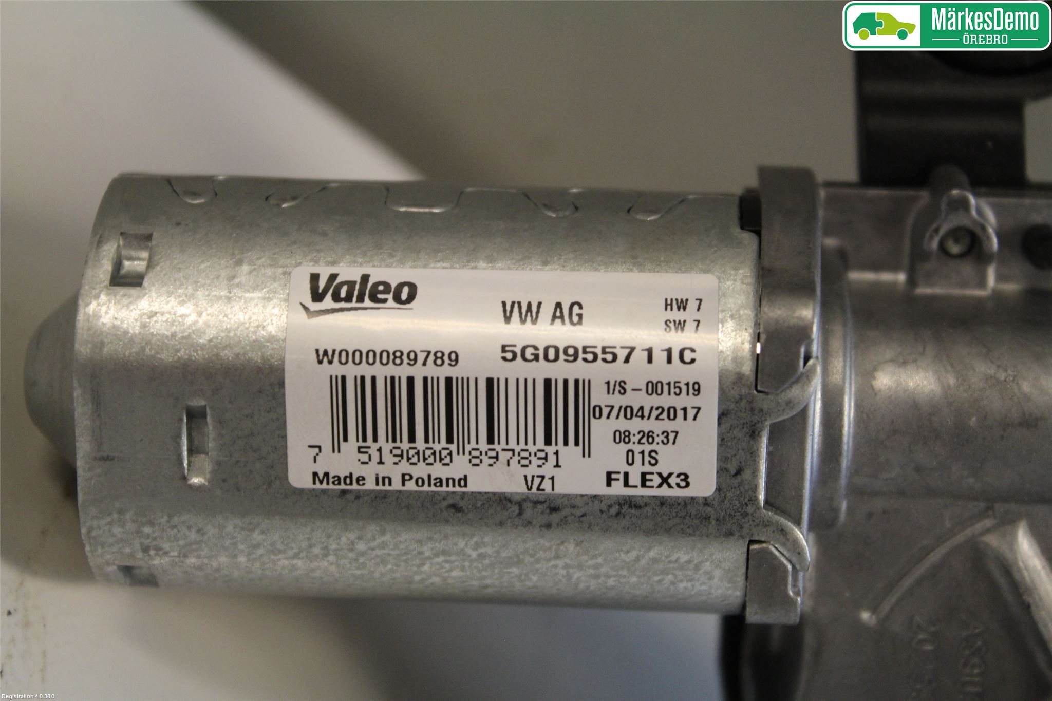 Volkswagen VW TIGUAN 16-24 Torkarmotor Baklucka