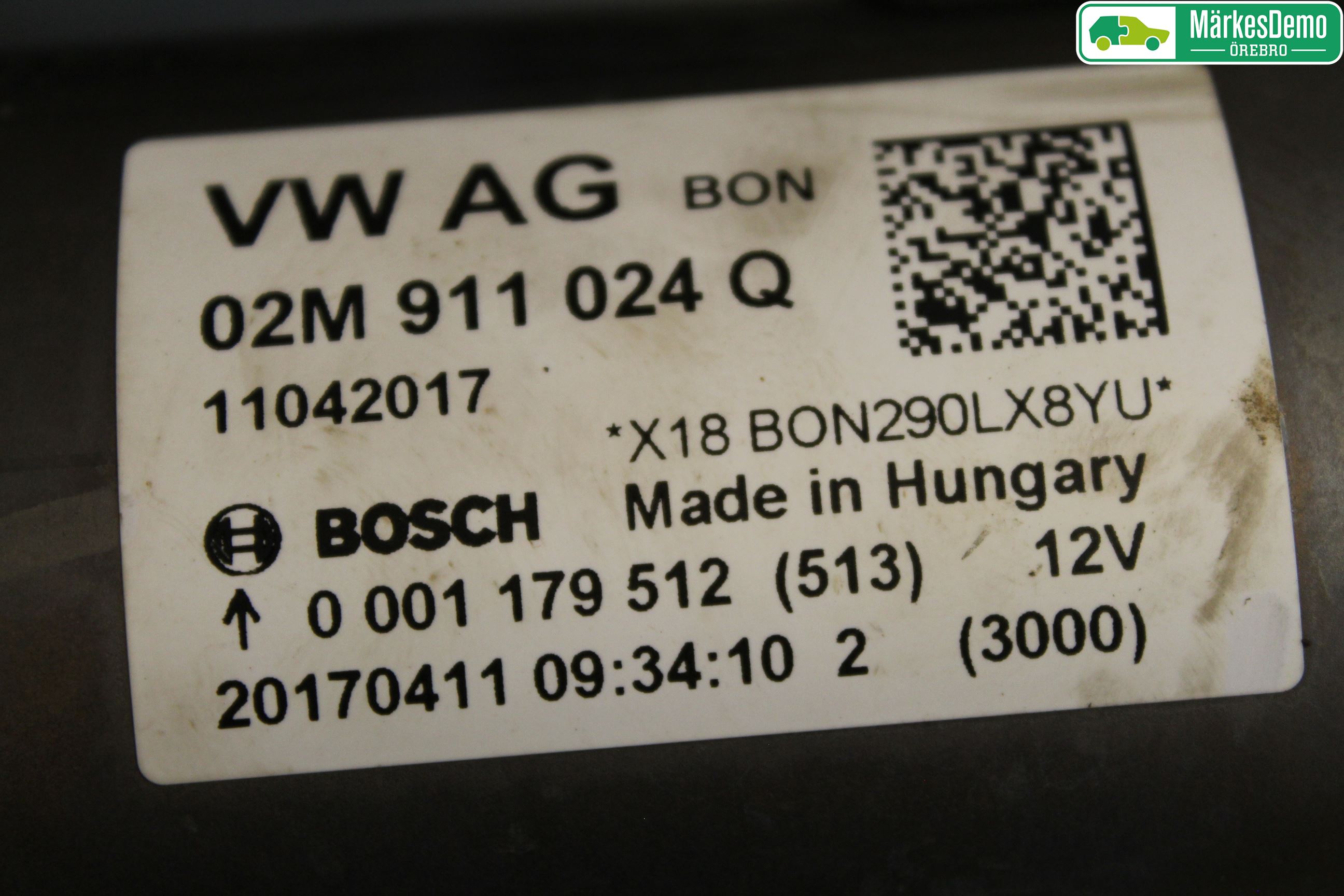 Volkswagen VW TIGUAN 16-24 Startmotor