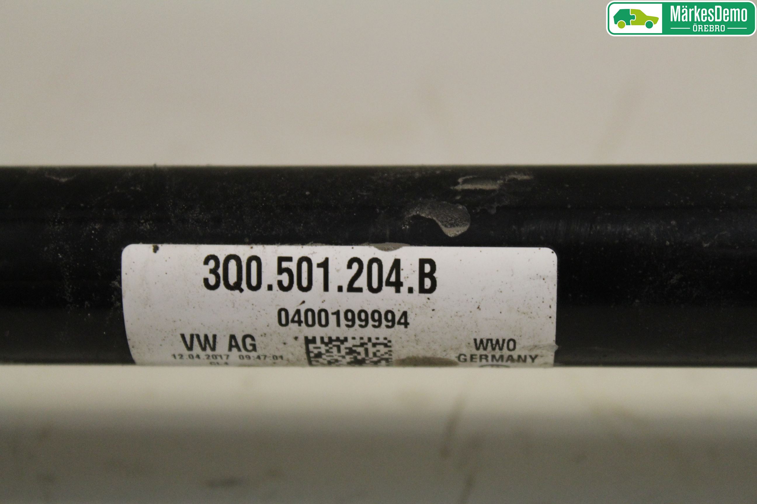 Volkswagen VW TIGUAN 16-24 Drivaxel Bak Höger