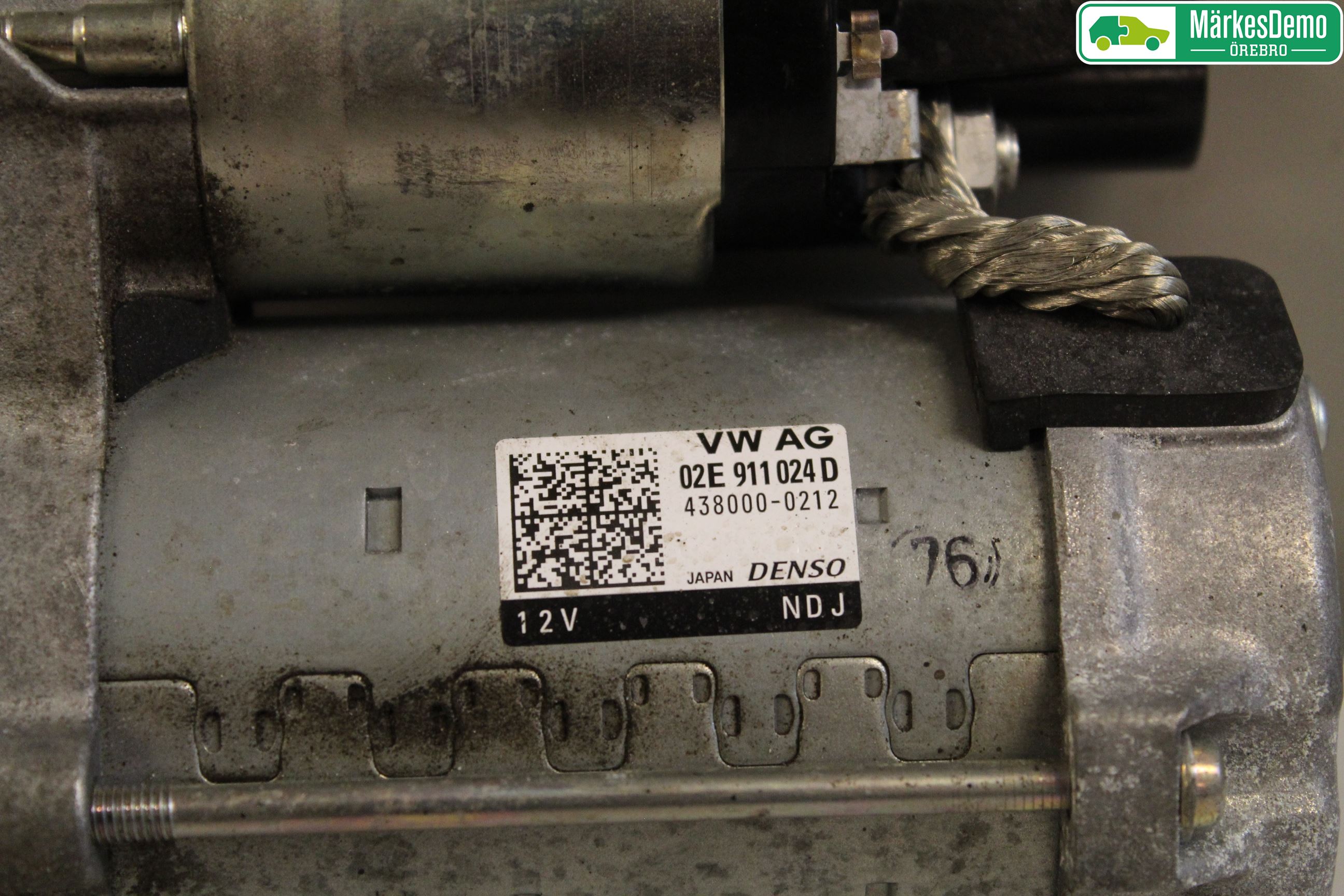 Volkswagen VW CADDY 16-20 Startmotor