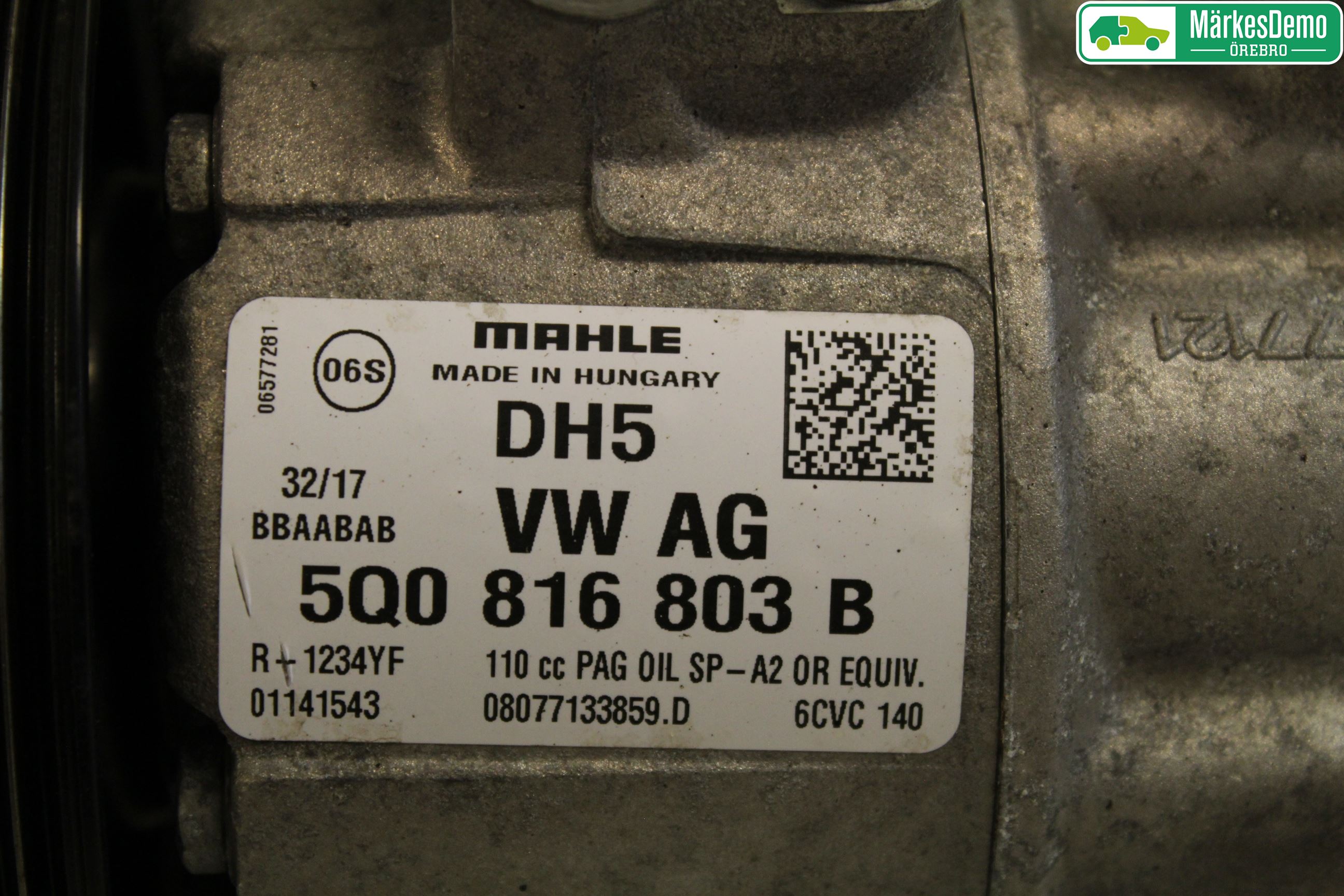 Volkswagen VW CADDY 16-20 Ac Kompressor