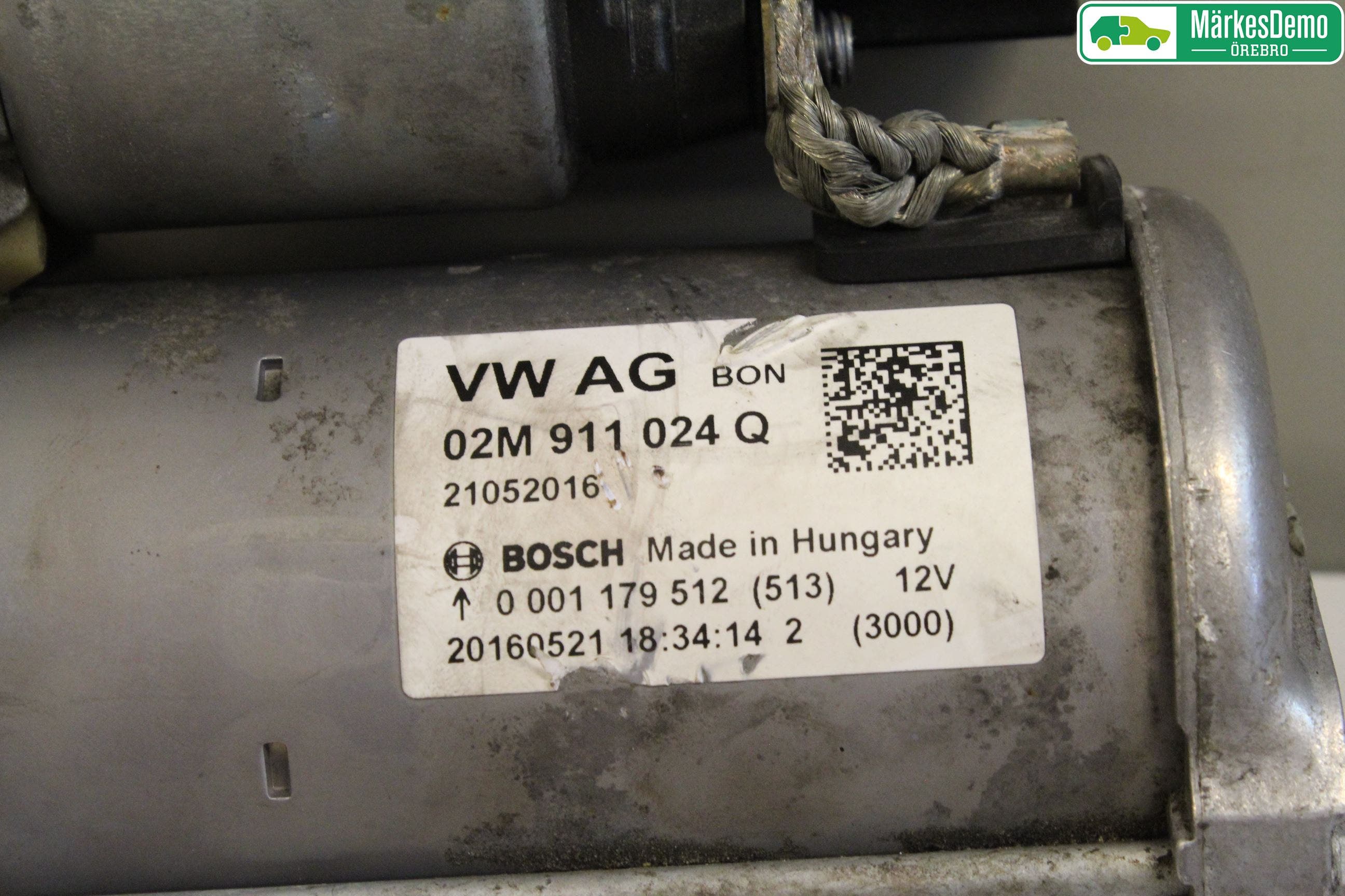 Volkswagen VW POLO 10-17 Startmotor