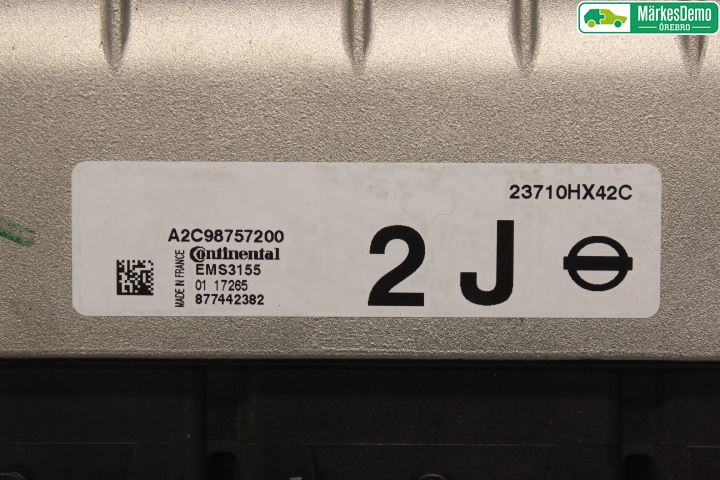 Nissan QASHQAI 14-17 Styrenhet Insprut Bensin