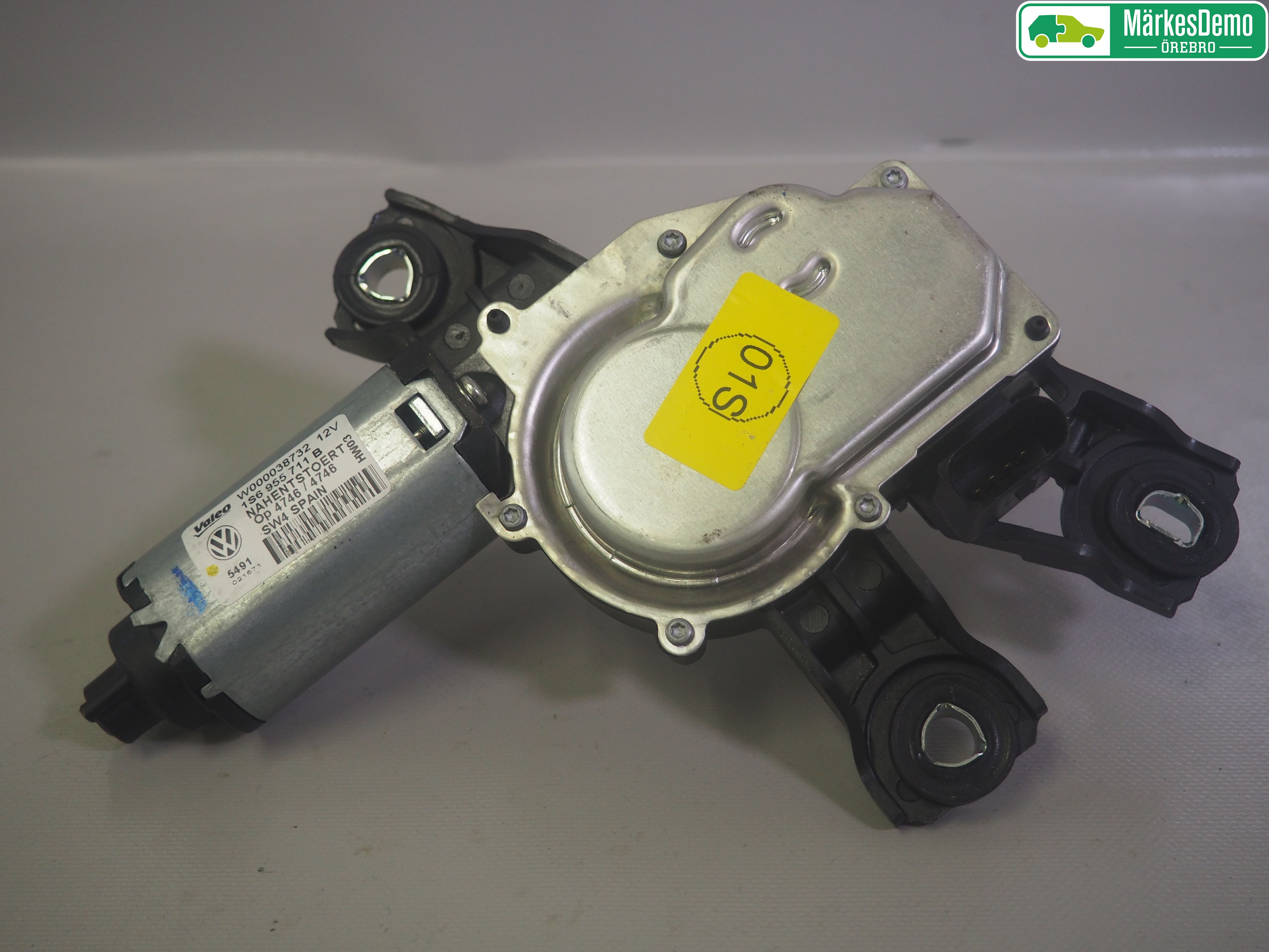 Volkswagen VW UP! / E-UP! Torkarmotor Baklucka