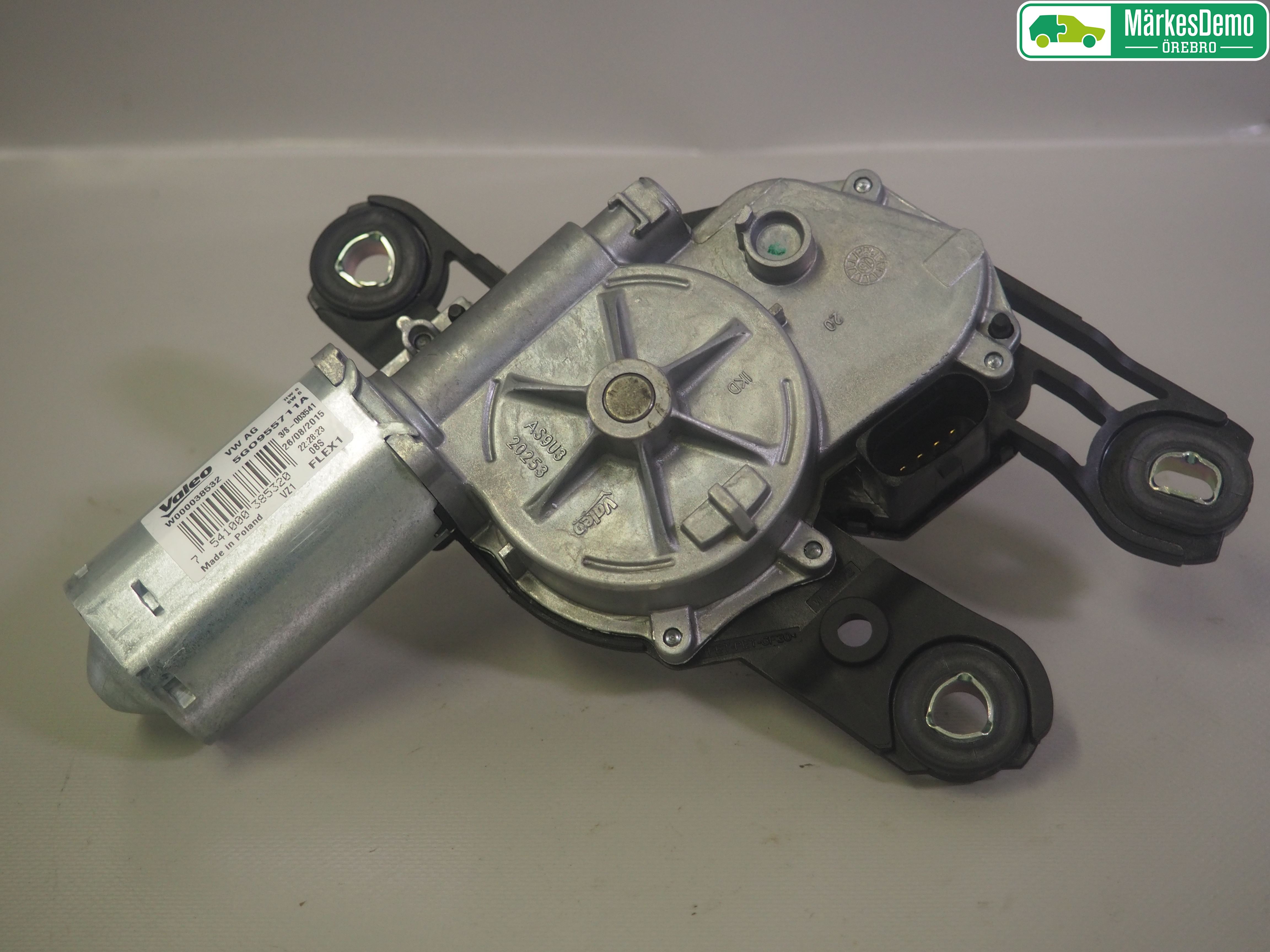 Volkswagen VW PASSAT 15-19 Torkarmotor Baklucka