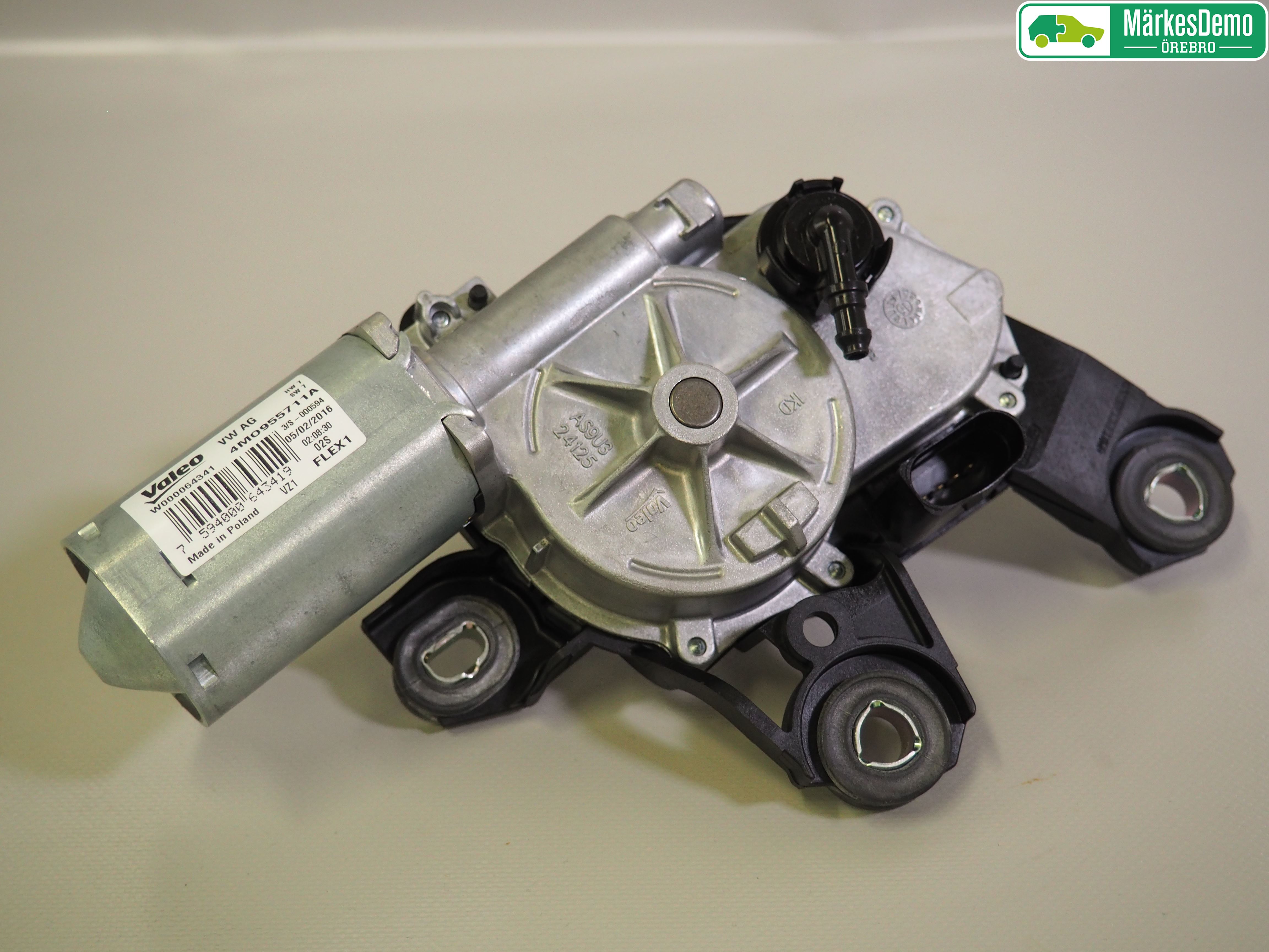 Audi A4/S4 B9 16-19 Torkarmotor Baklucka