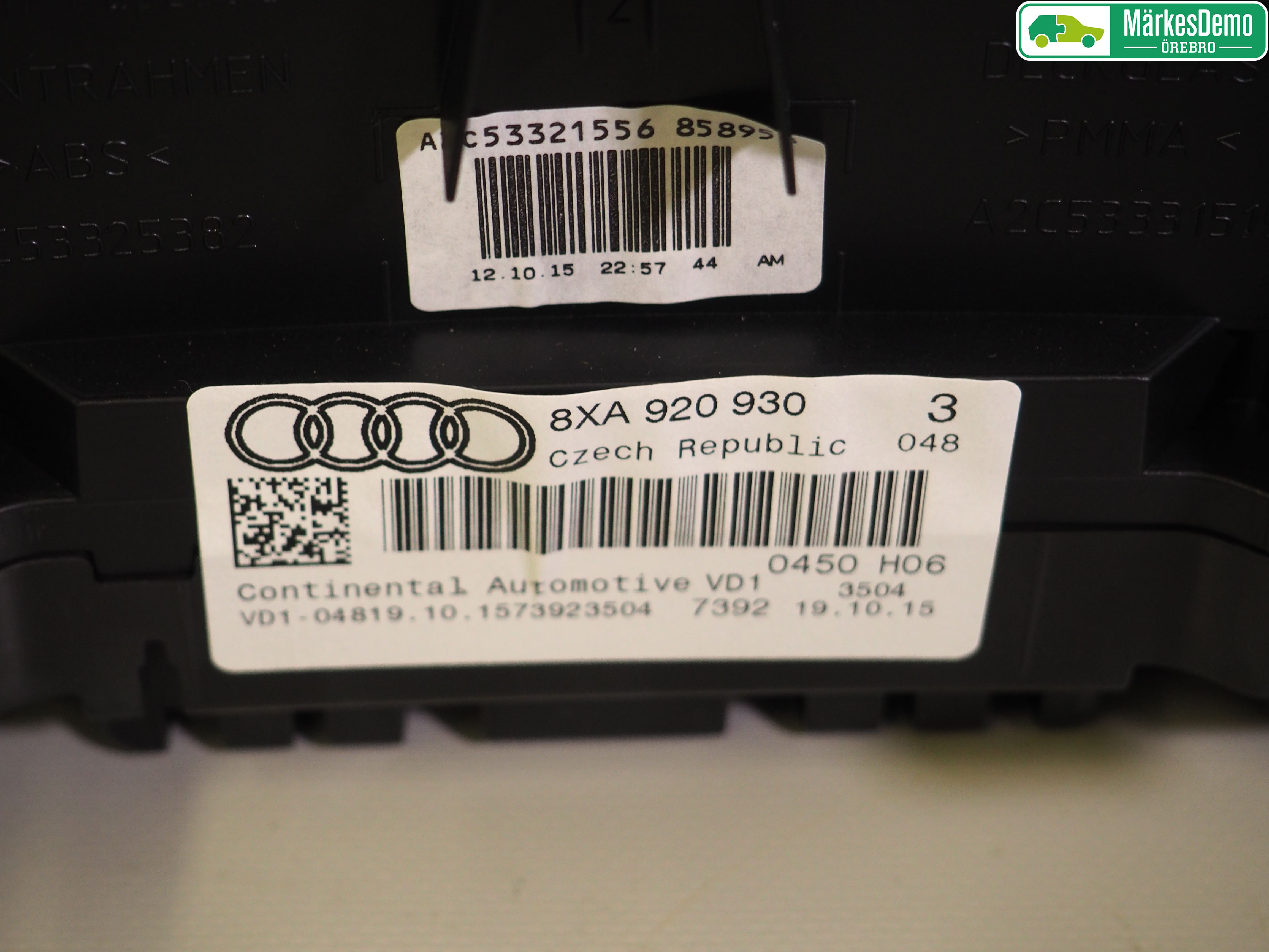 Audi A1/S1 11-18 Instrument Komb