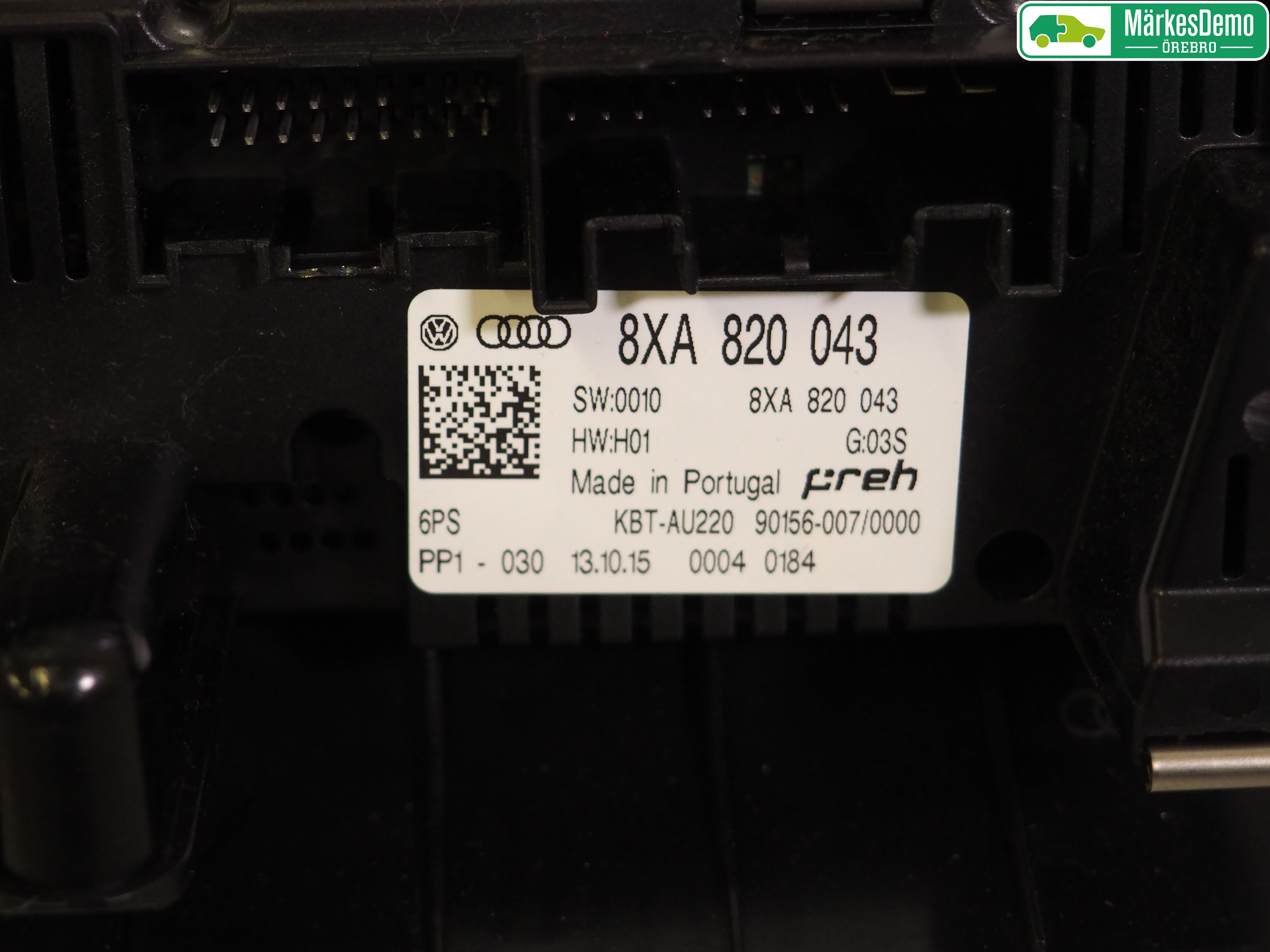 Audi A1/S1 11-18 Ac Styrenhet Ac Manöveren