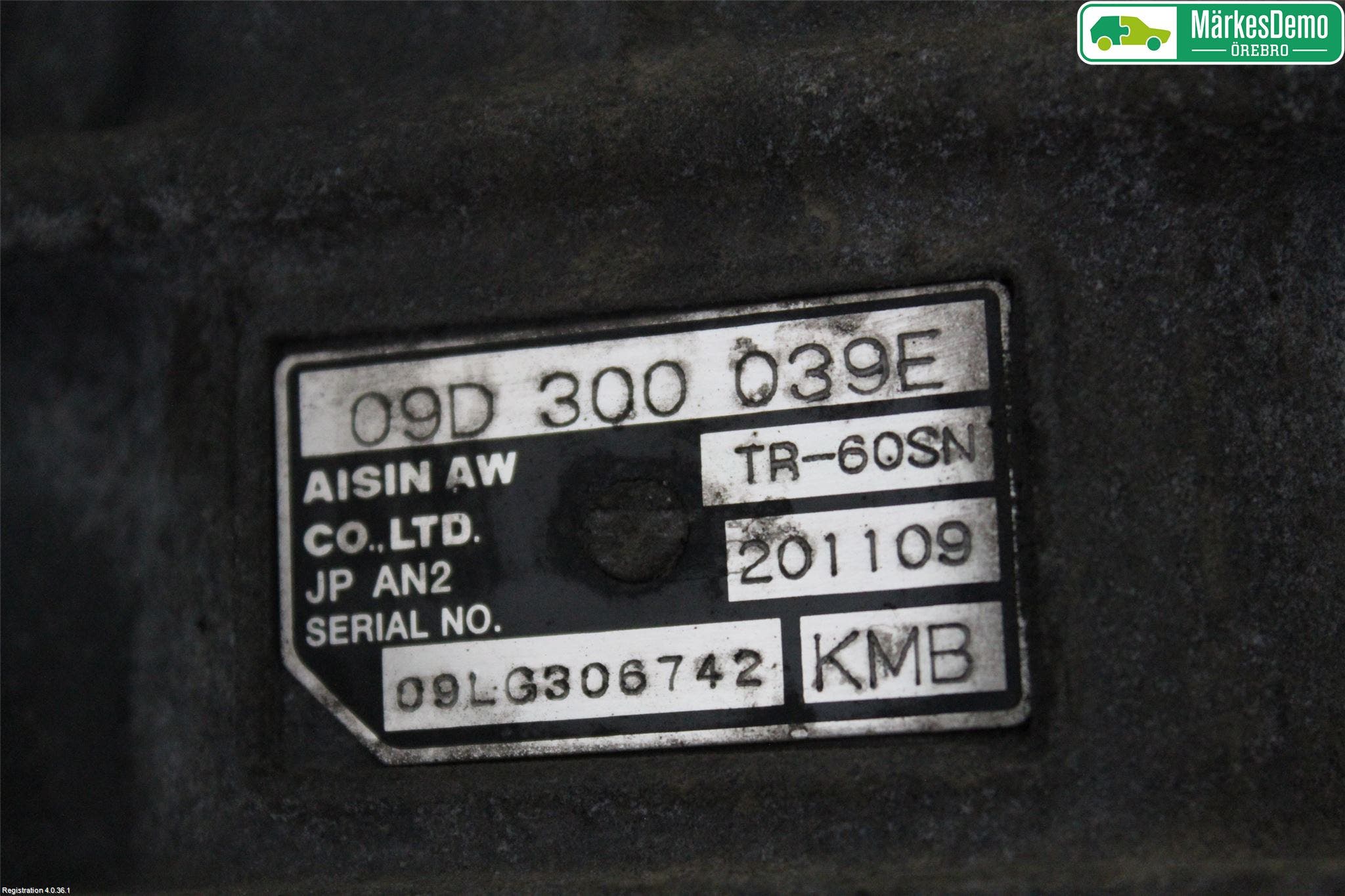 Audi Q7/SQ7 Växellåda Automat