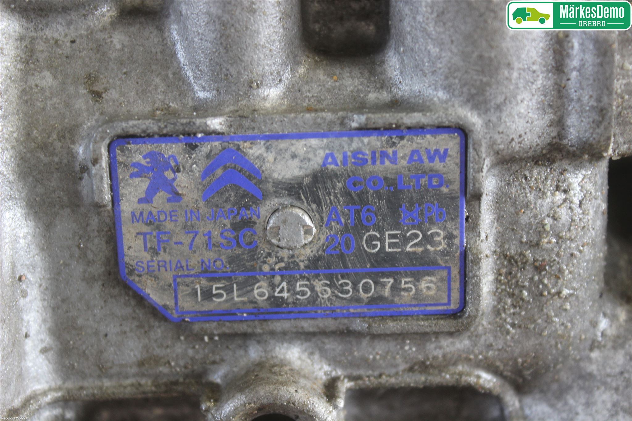 Peugeot 5008 10-16 Växellåda Automat