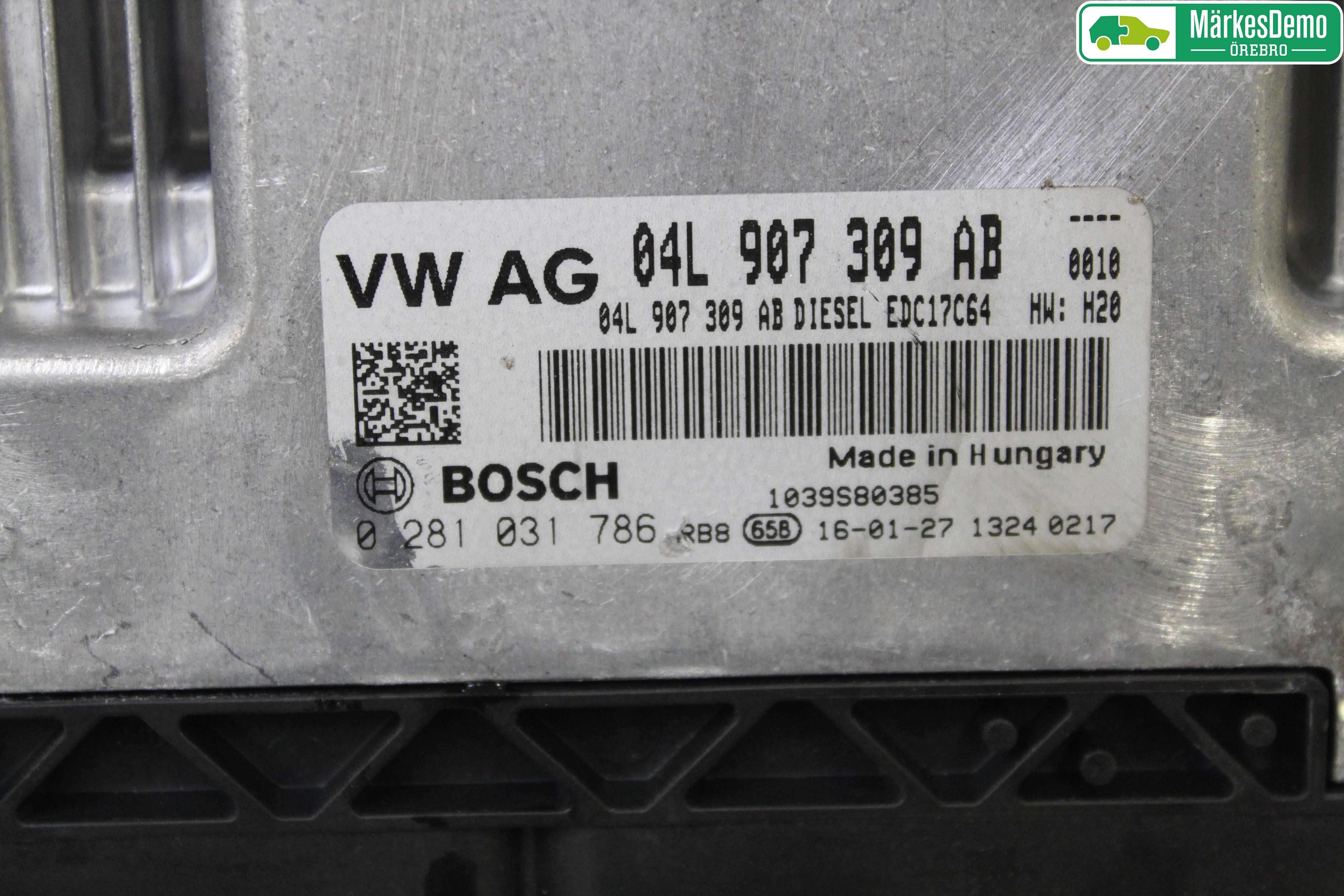 Audi Q3 8U 12-18 Styrenhet Insprut Bensin