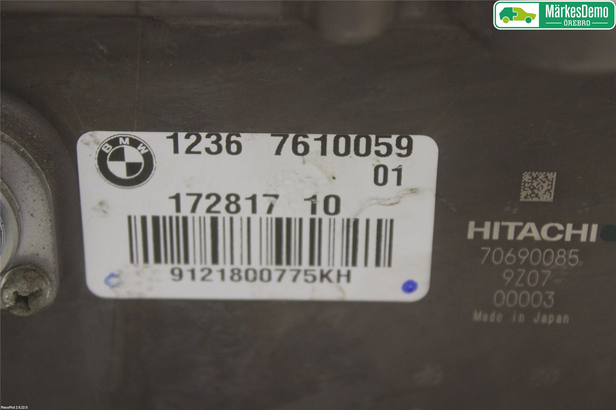 BMW X6 E71/E72   08-14 Hybridconverter