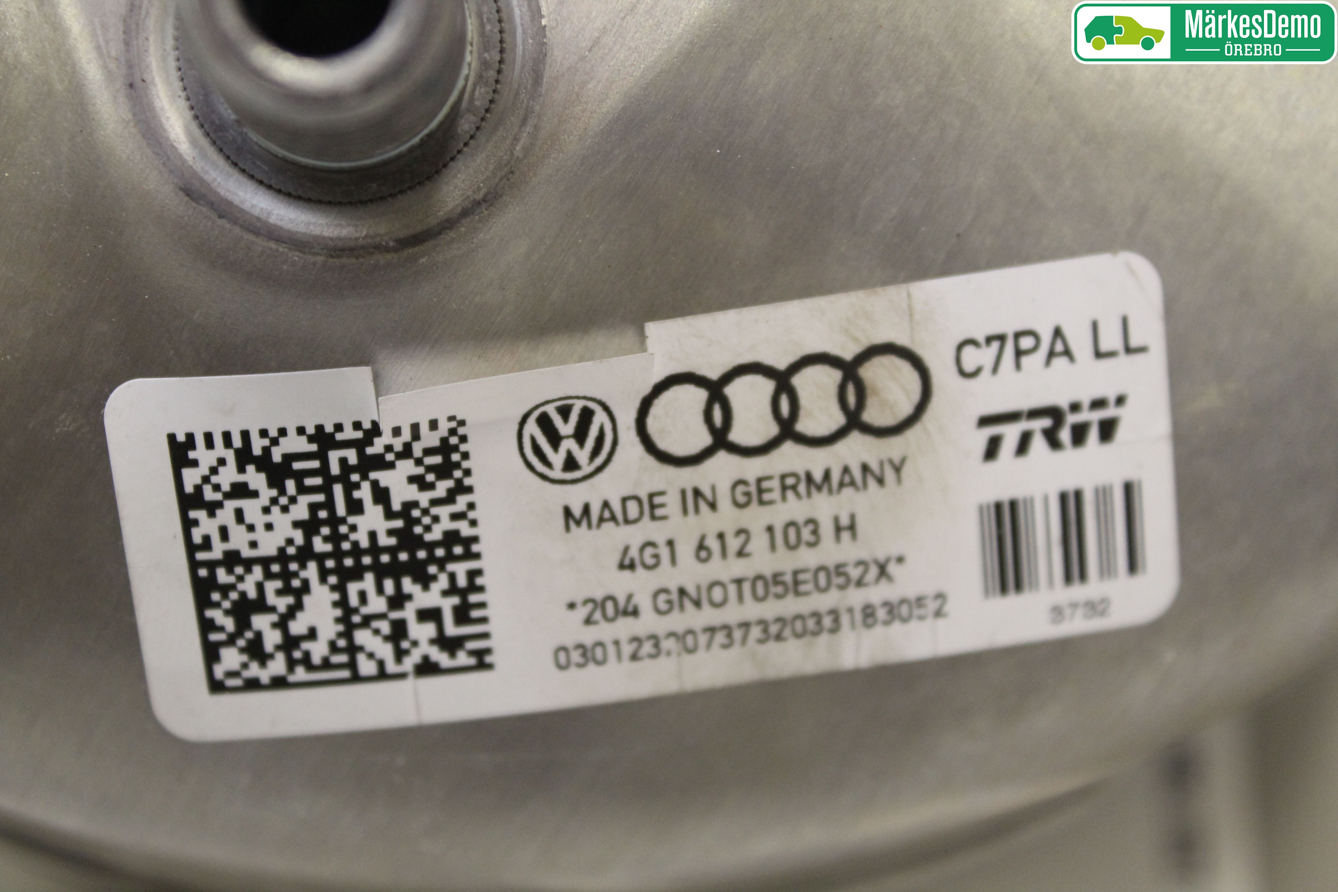 Audi A6/S6 4G 11-18 Bromsservo