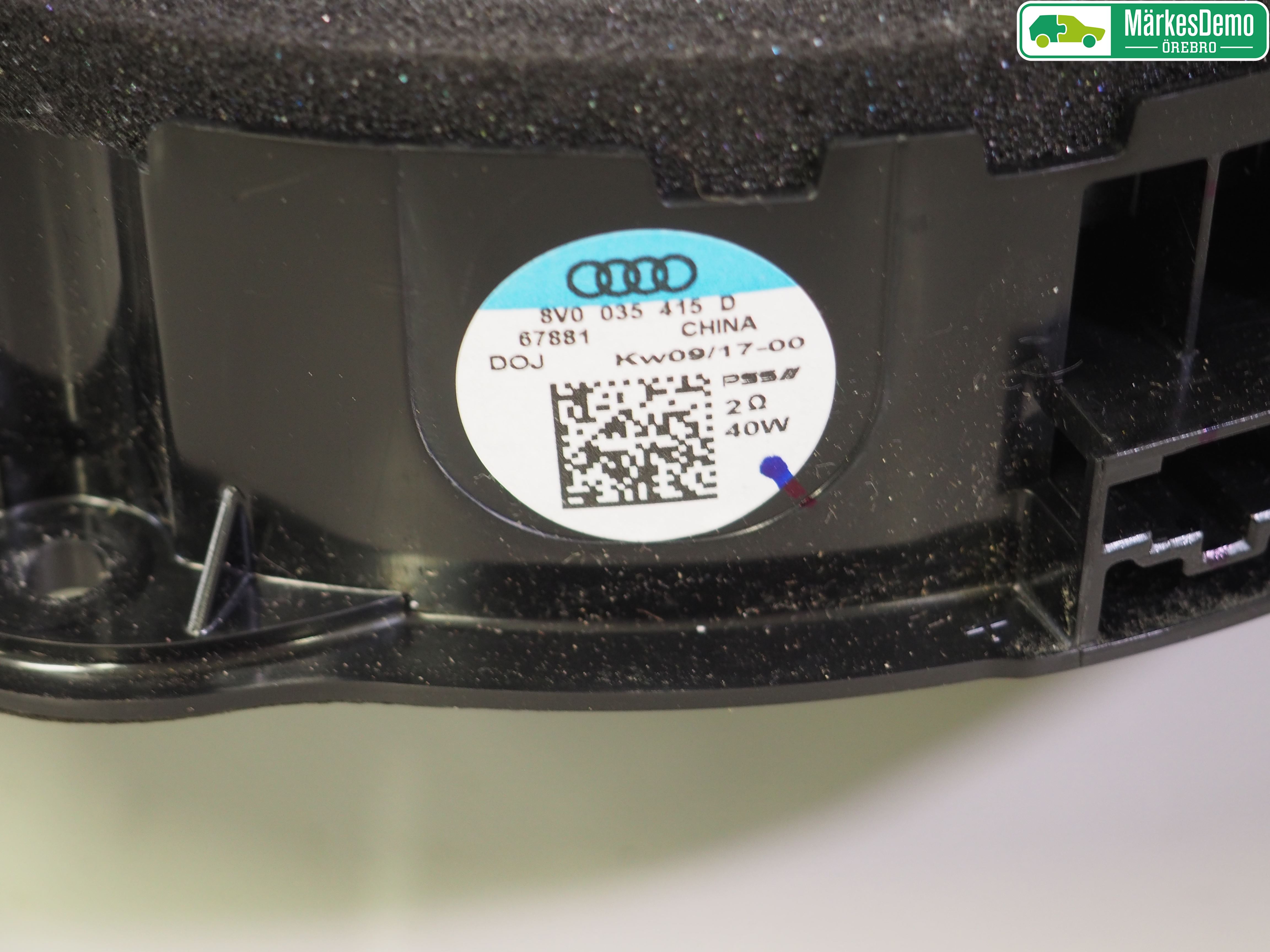 Audi A3/S3 8V 13-20 Högtalare