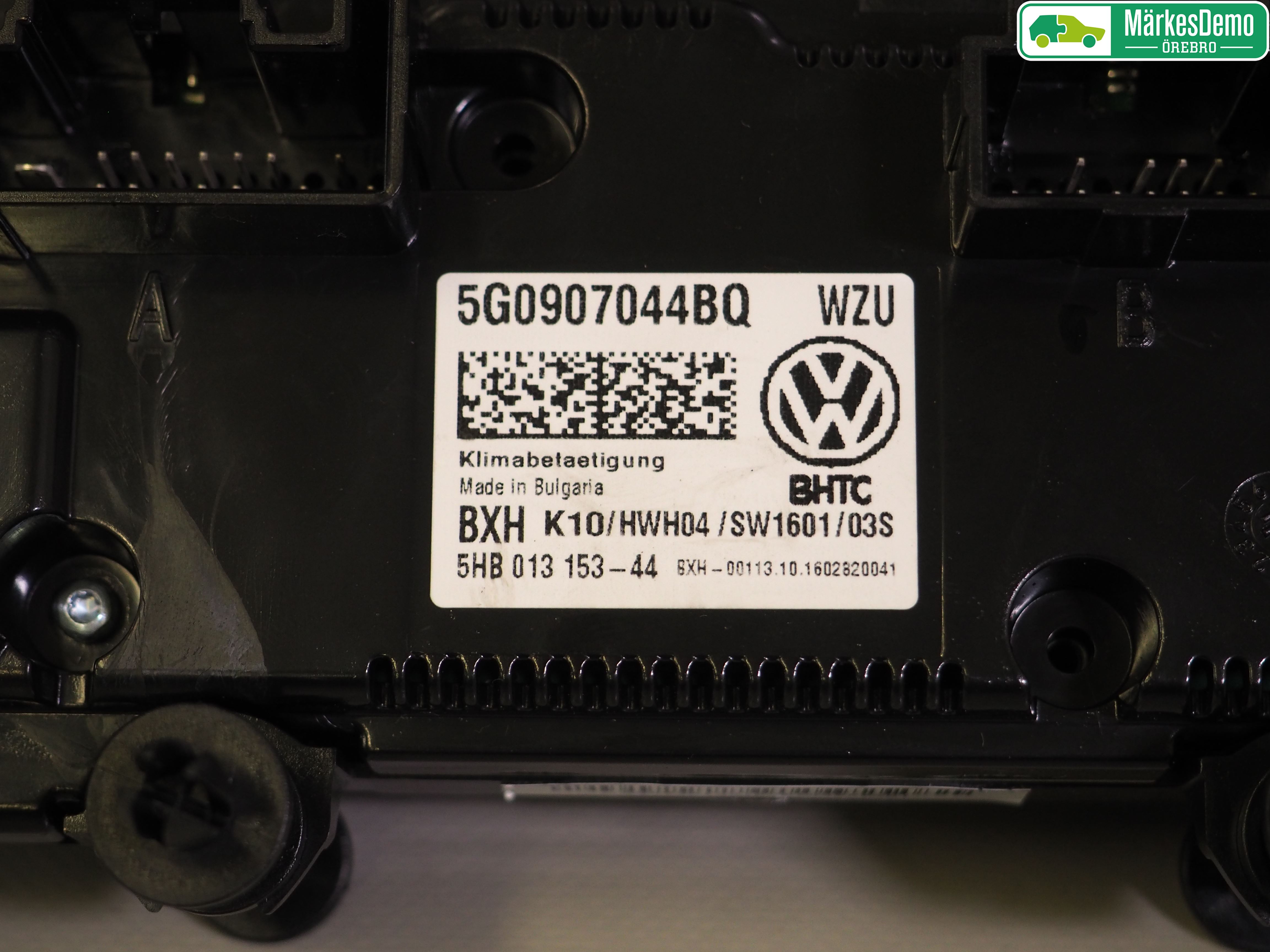 Volkswagen VW PASSAT 15-19 Ac Styrenhet Ac Manöveren