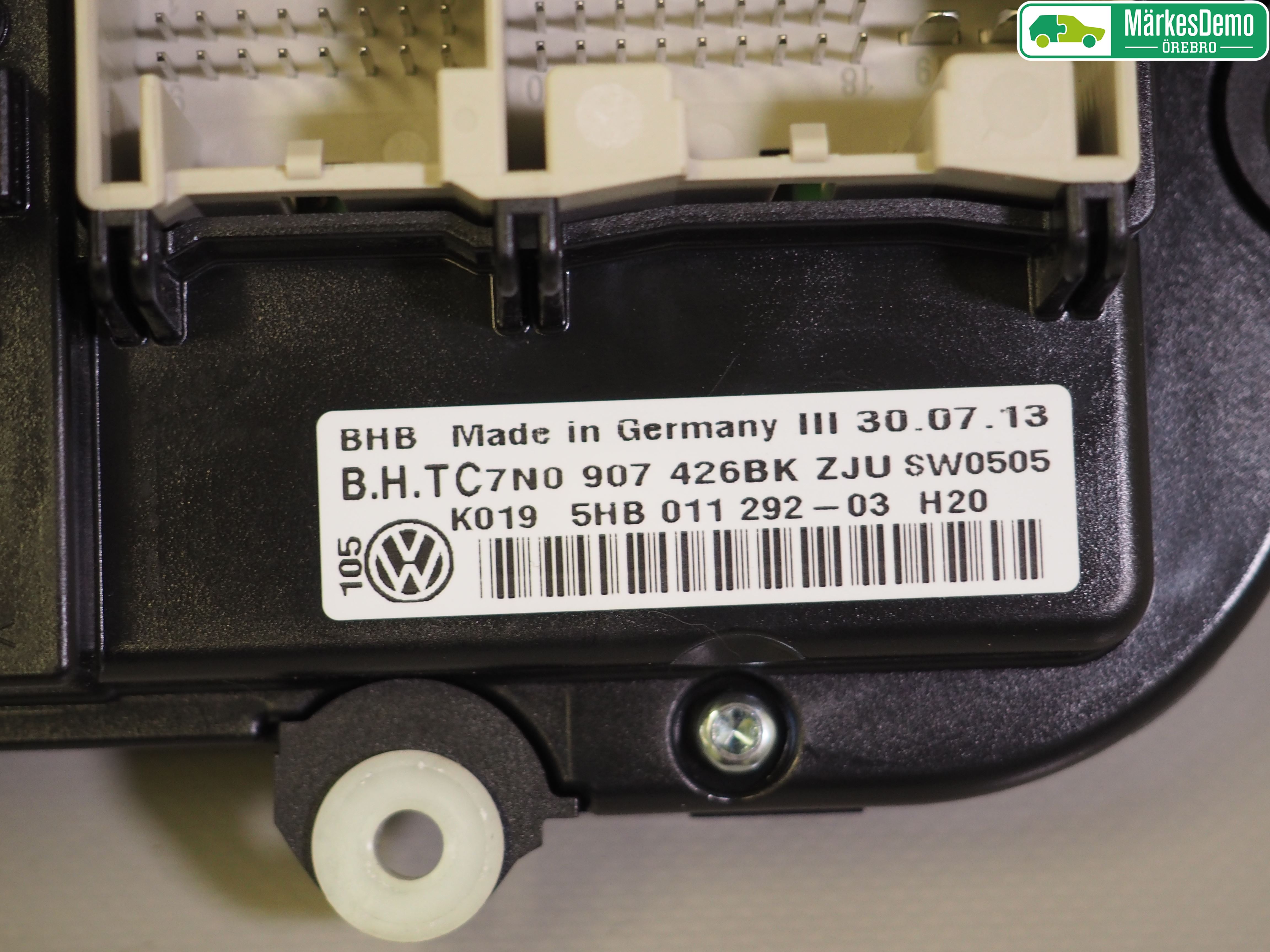 Volkswagen VW CADDY 11-15 Ac Styrenhet Ac Manöveren