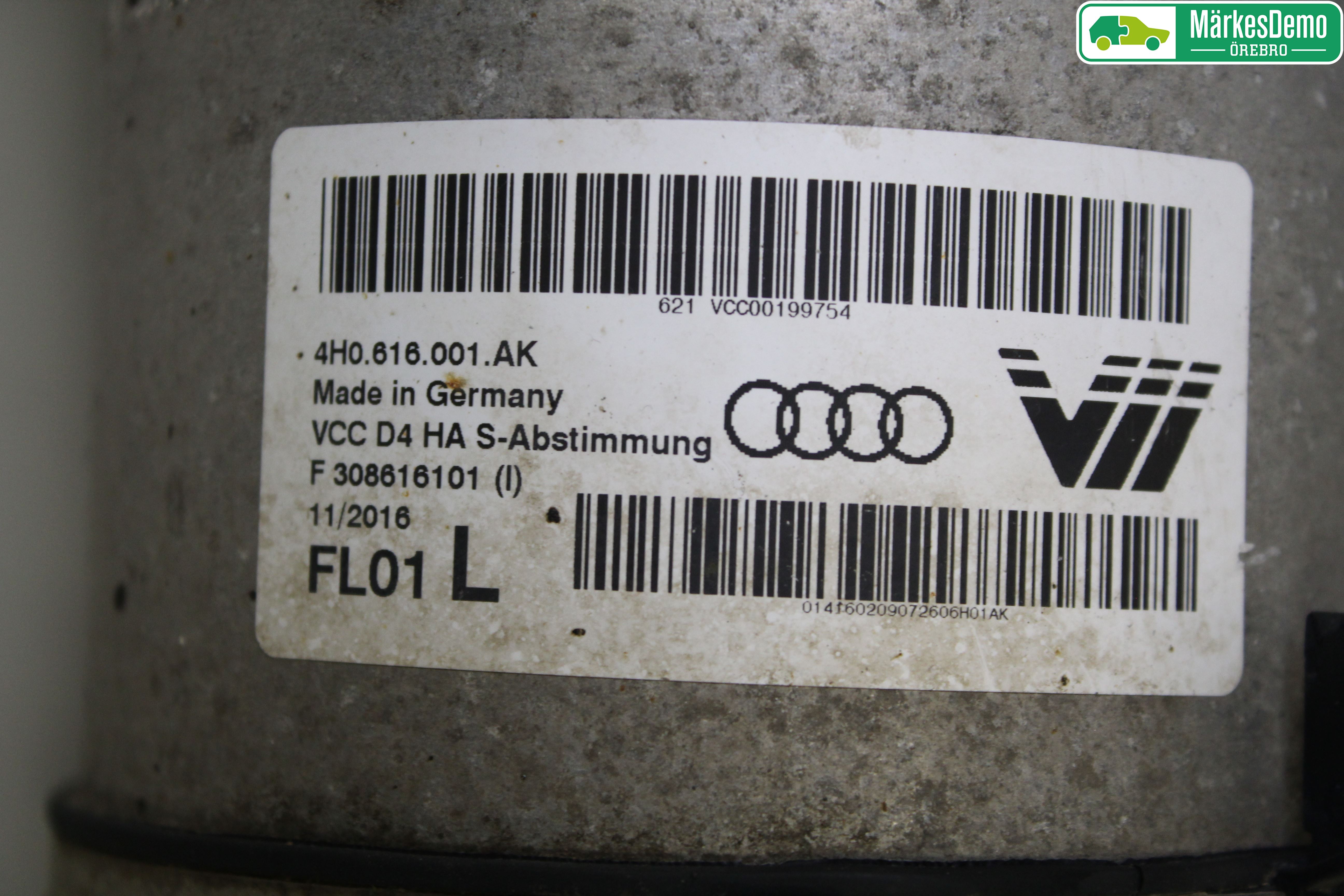 Audi A8/S8 4H 10-17 Stötdämpare Bak