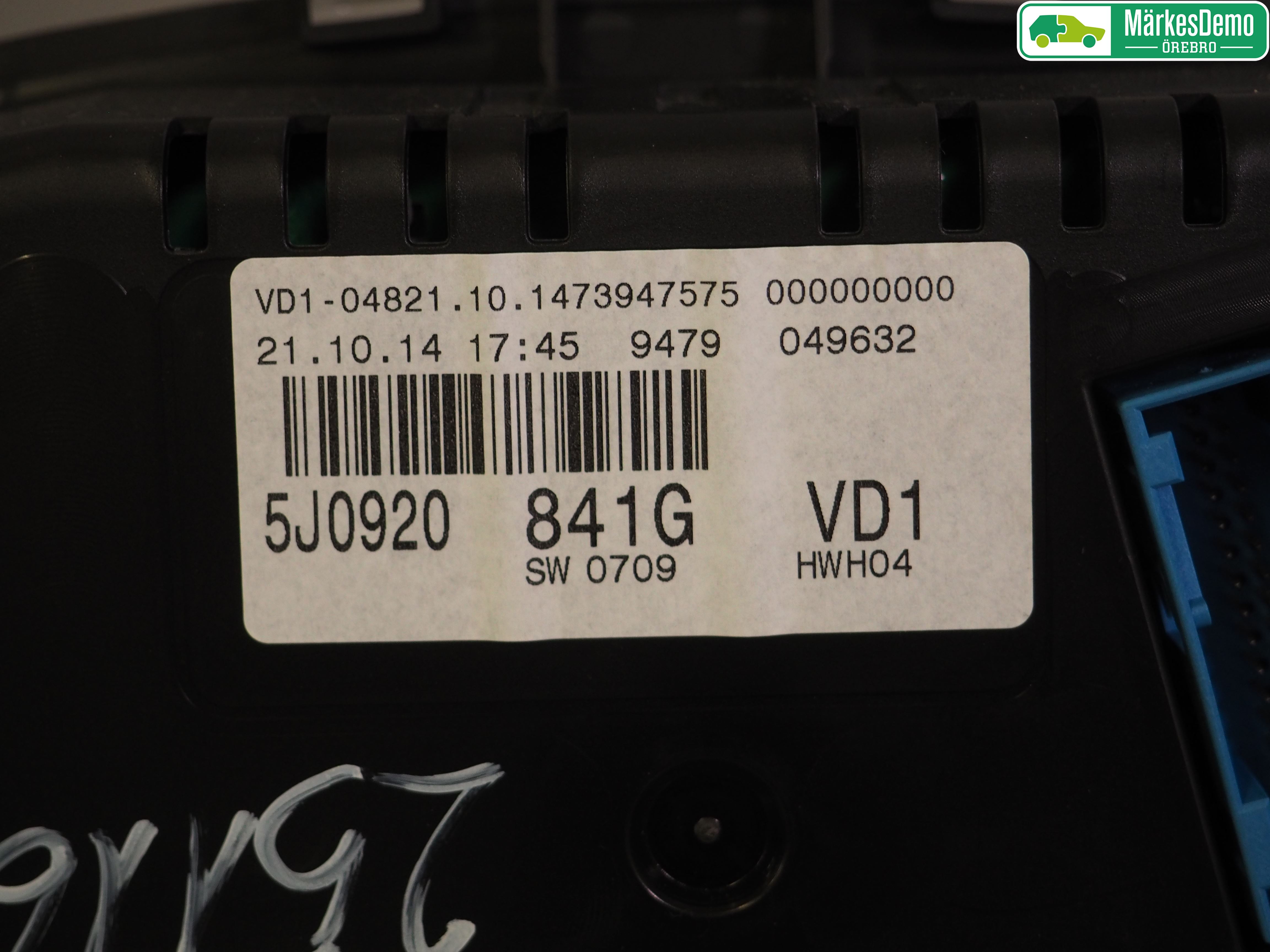 Skoda FABIA 07-14 Instrument Komb