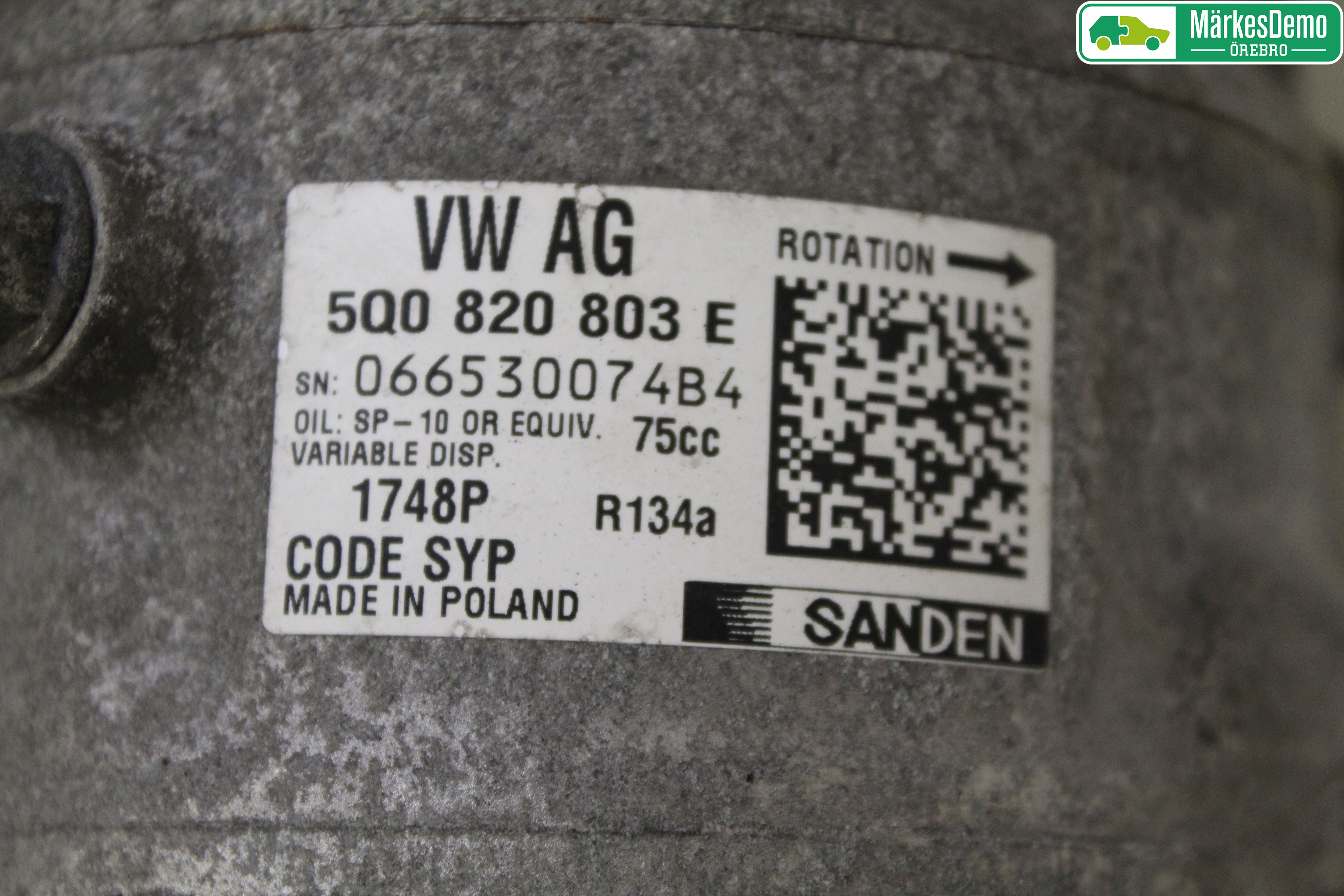 Skoda RAPID Ac Kompressor