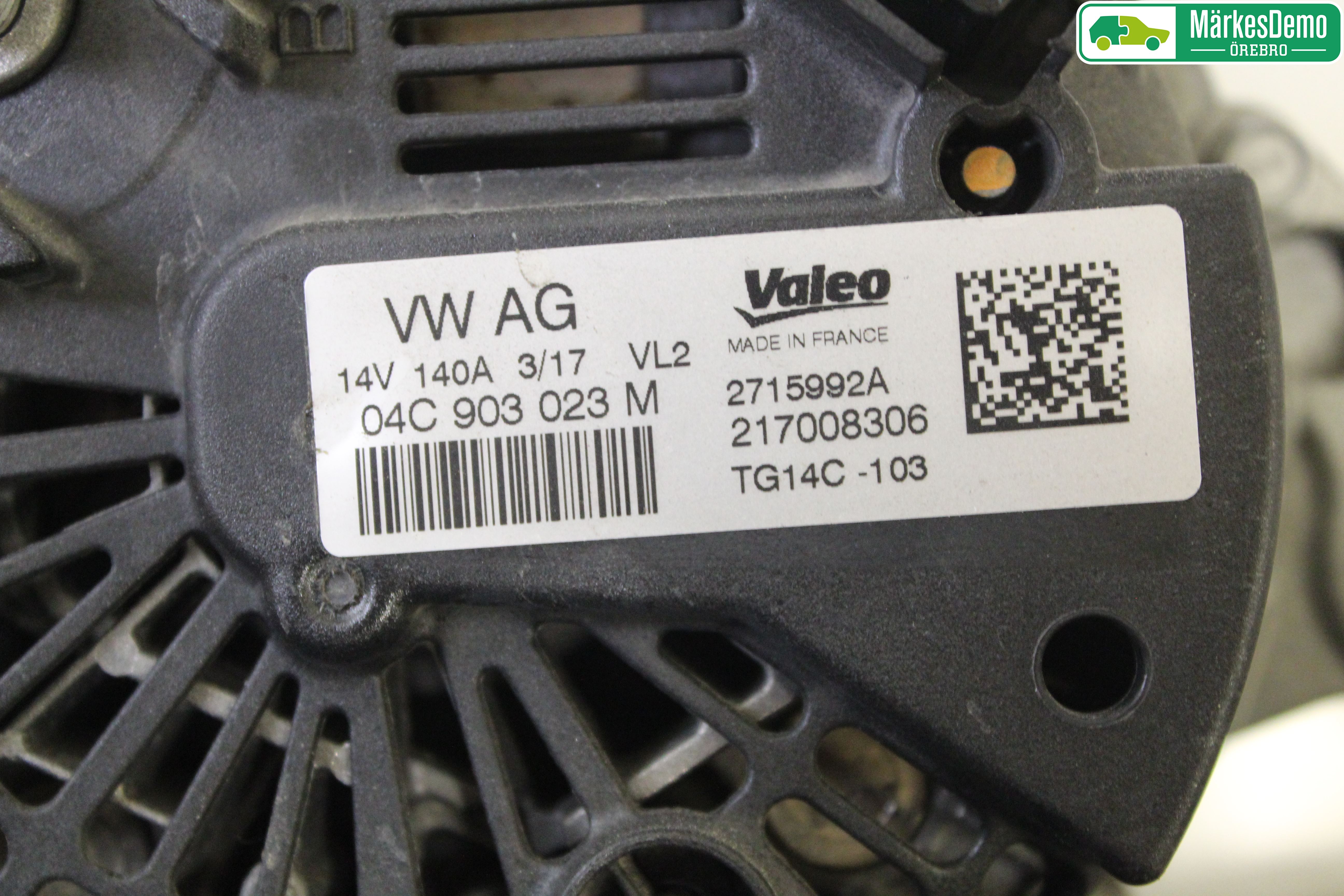 Seat ATECA 16->> Generator