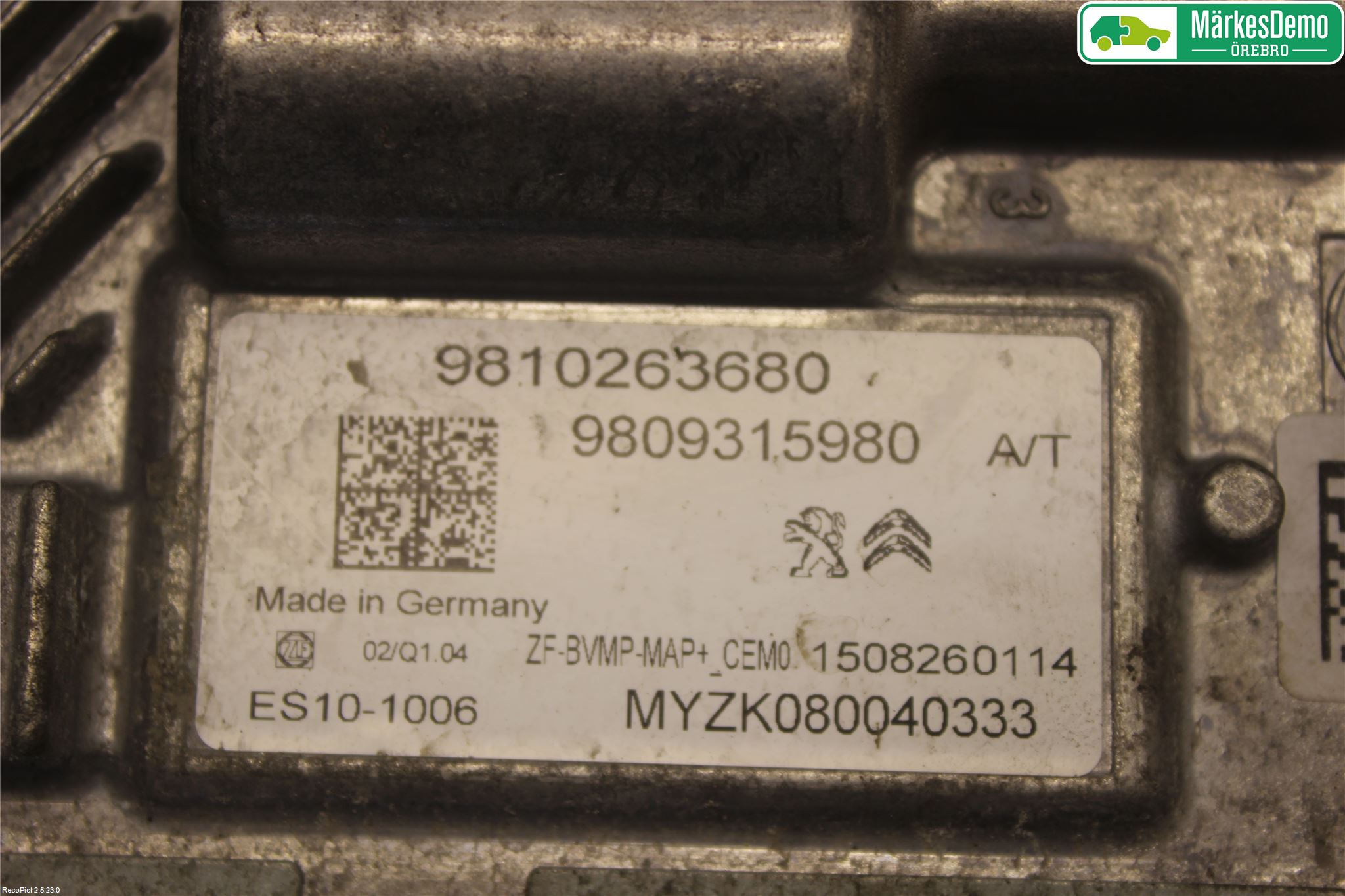 Peugeot 2008 13-20 Styrenhet Insprut Bensin