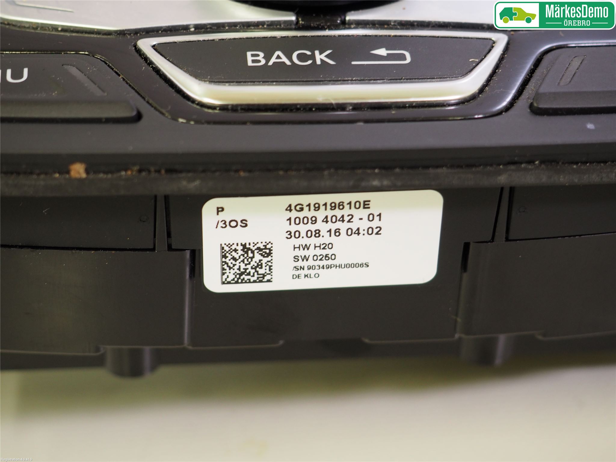 Audi A6/S6 4G 11-18 Cd Radio - Multimediapanel