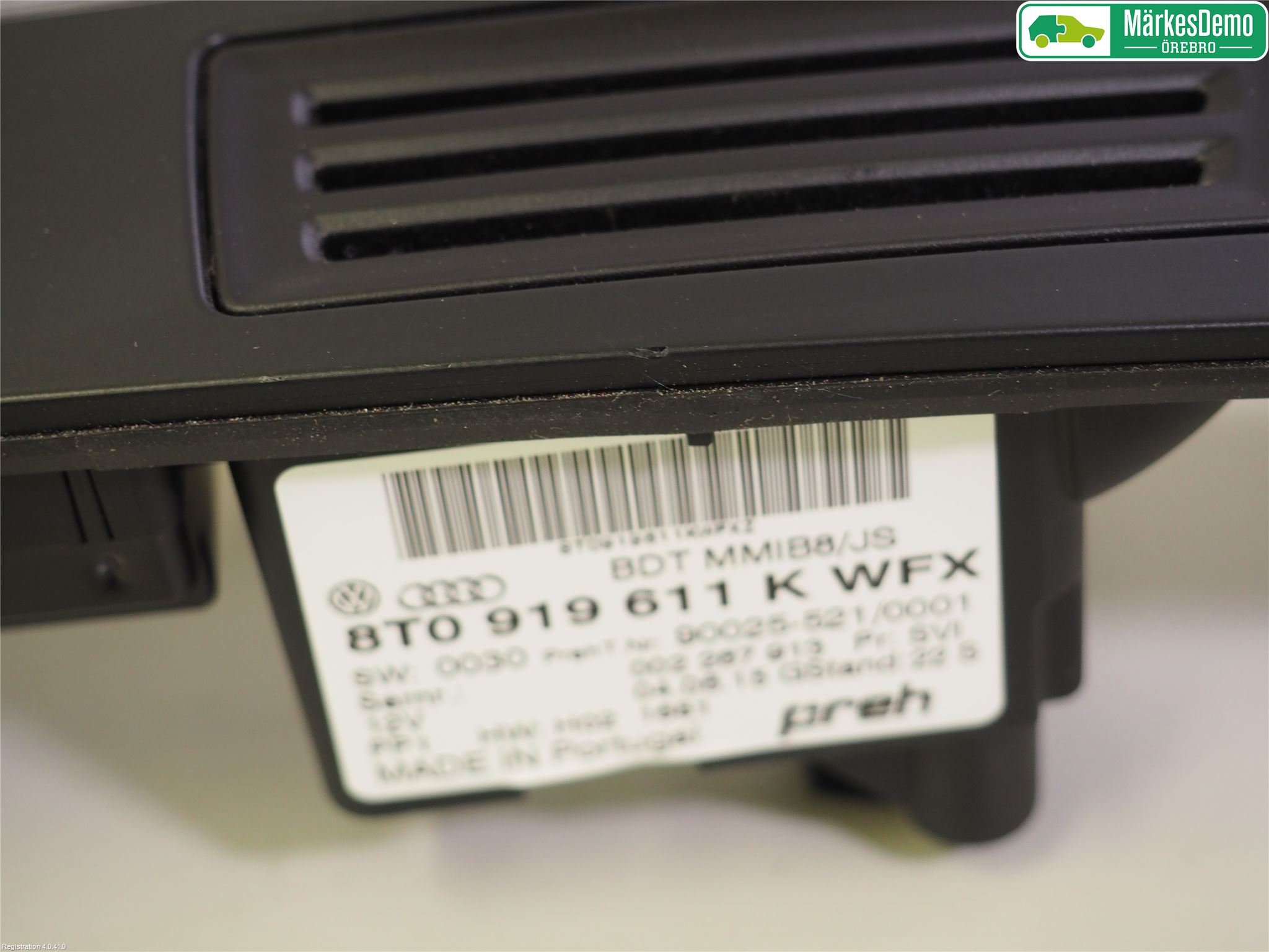 Audi A4 12-15 Instrument-Radio Sarg