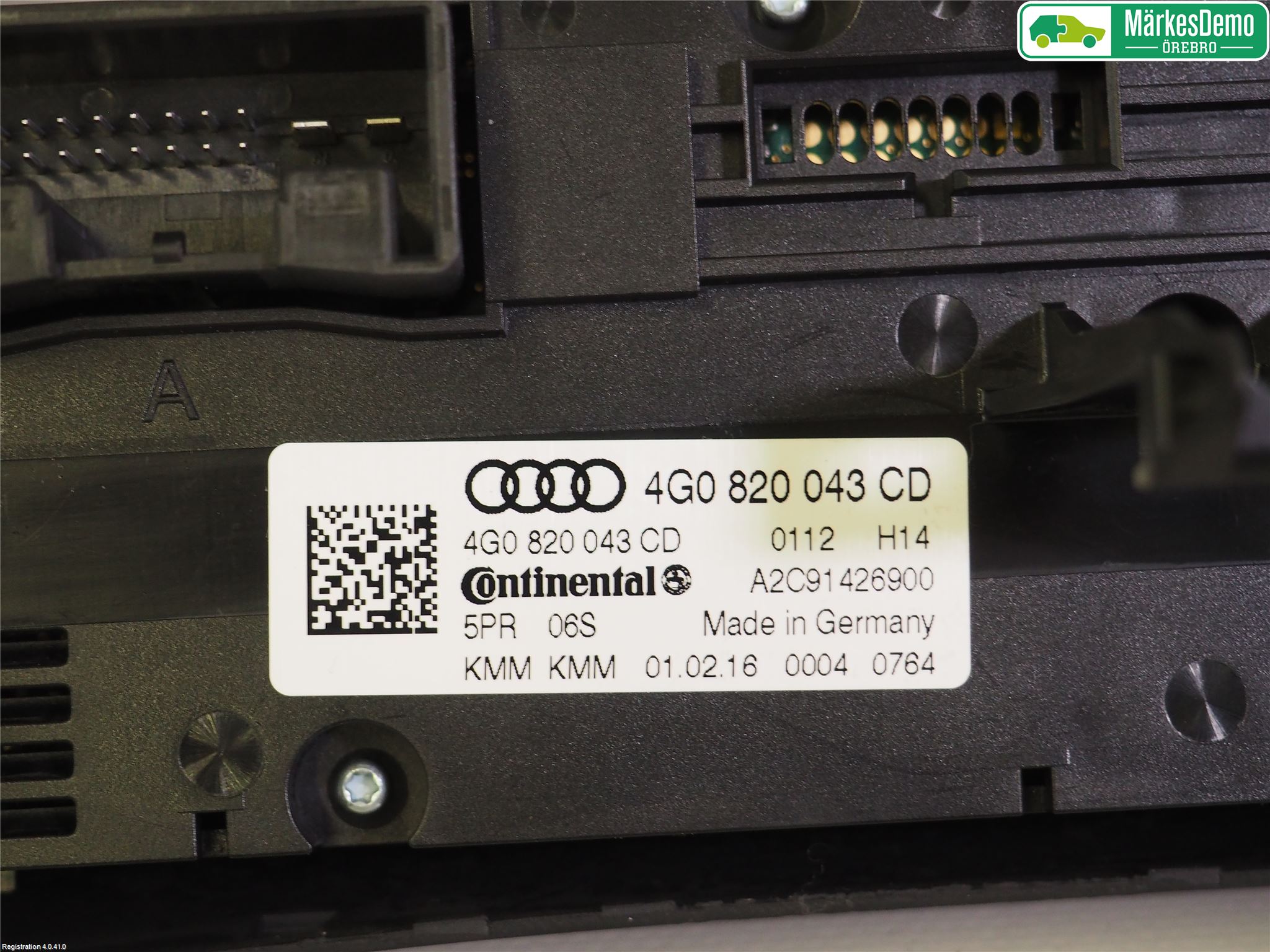 Audi A6 ALLROAD 12-18 Ac Styrenhet Ac Manöveren