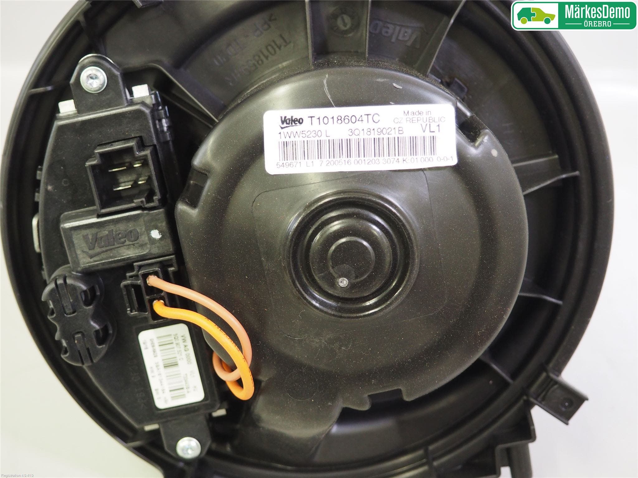 Volkswagen VW TIGUAN 16-24 Ac Värmefläkt