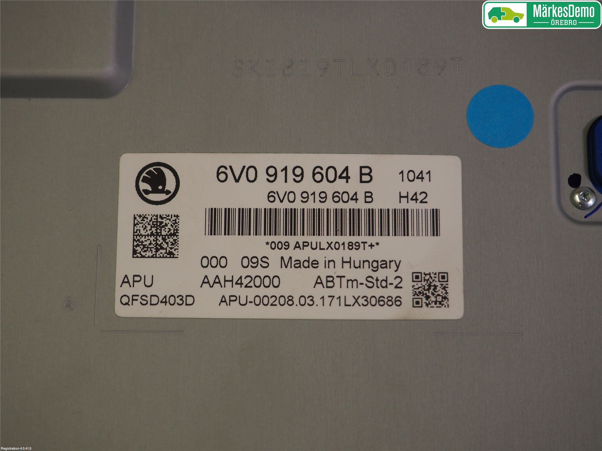 Skoda FABIA 15-21 Radio