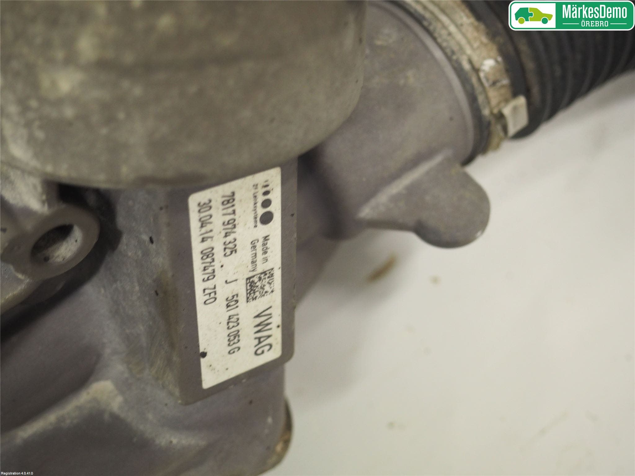 Volkswagen VW GOLF / E-GOLF VII 13-20 Styrväxel Servo -Snäcka