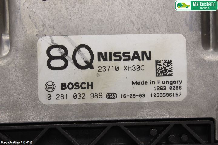 Nissan NV200/NV200 COMBI Styrenhet Insprut Bensin