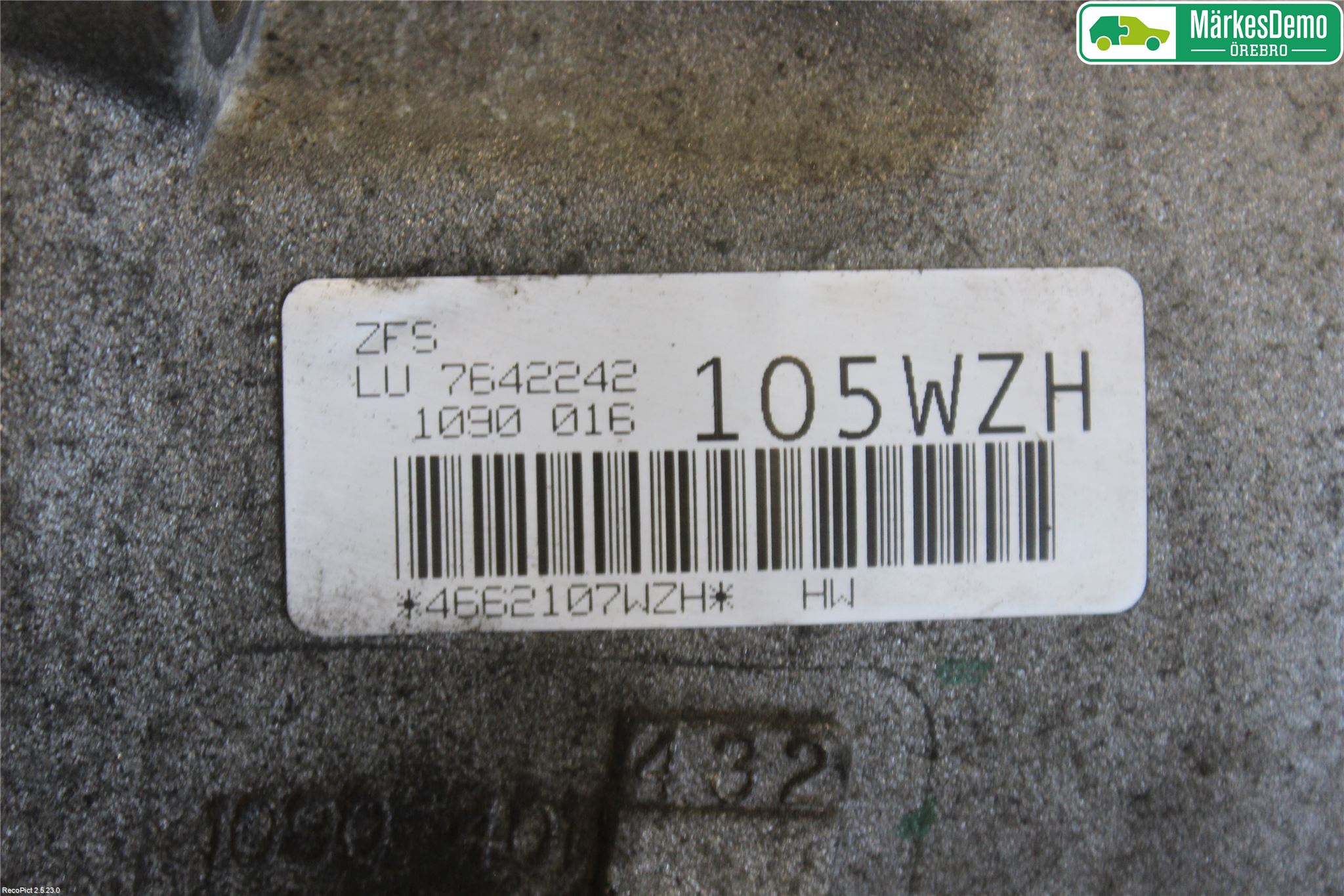 BMW 5 F10/F11/F18 09-17 Växellåda Automat