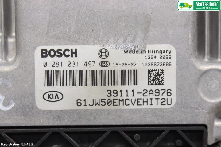 Kia CEED 12-18 Styrenhet Insprut Bensin