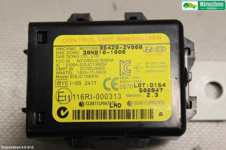 Kia CEED 12-18 Relä Övrigt