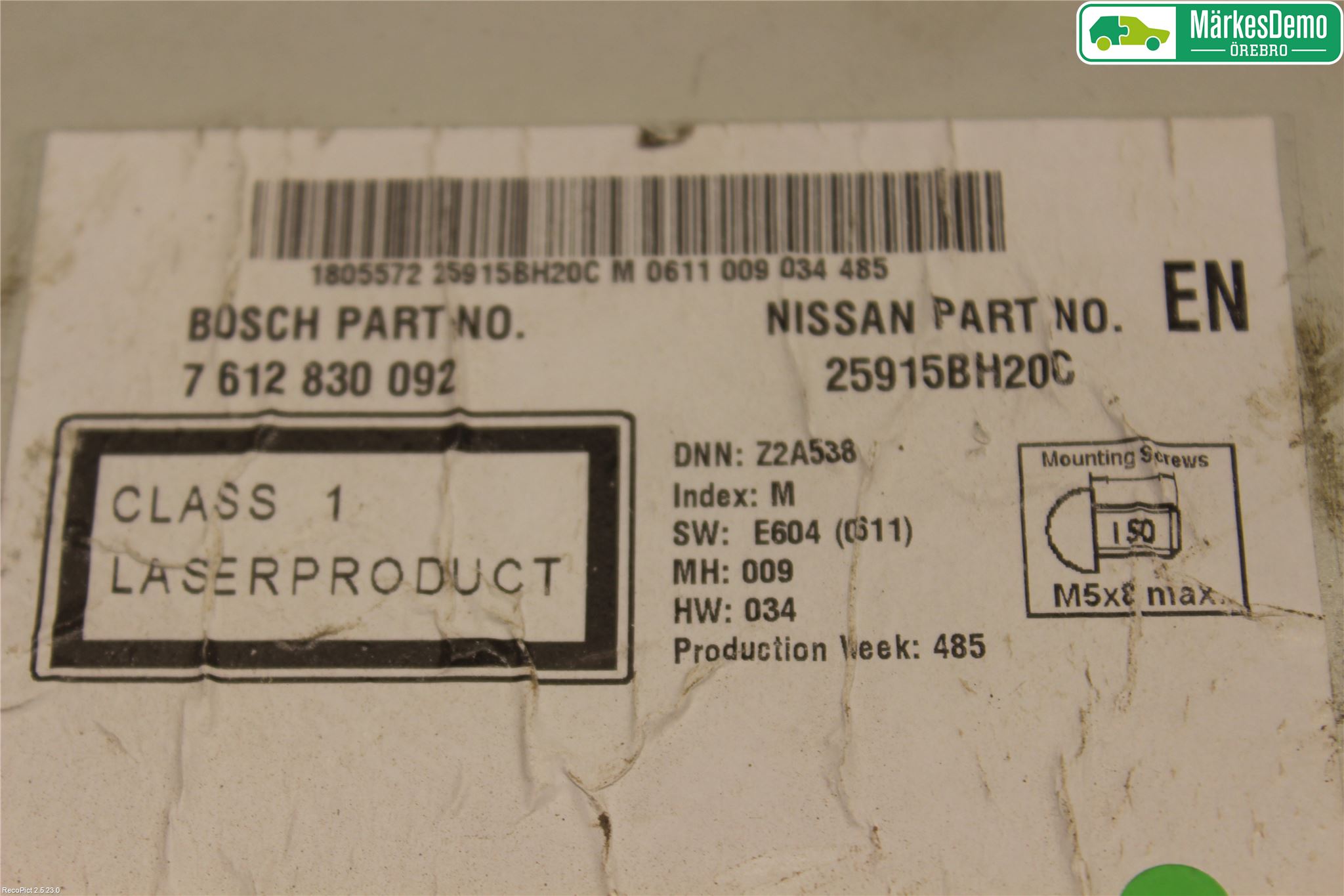 Nissan NV200/NV200 COMBI Gps Navigator