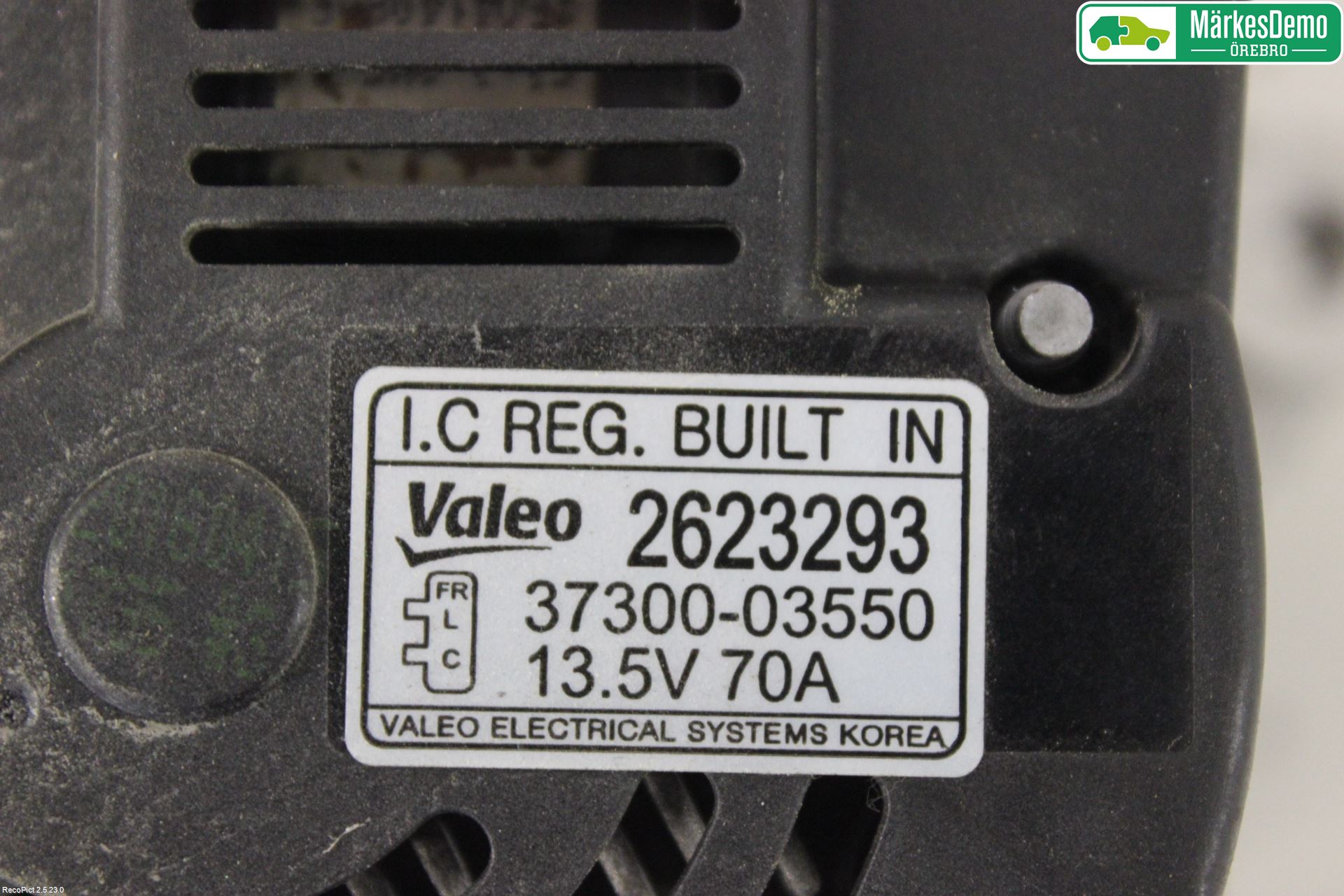 Kia PICANTO 12-17 Generator