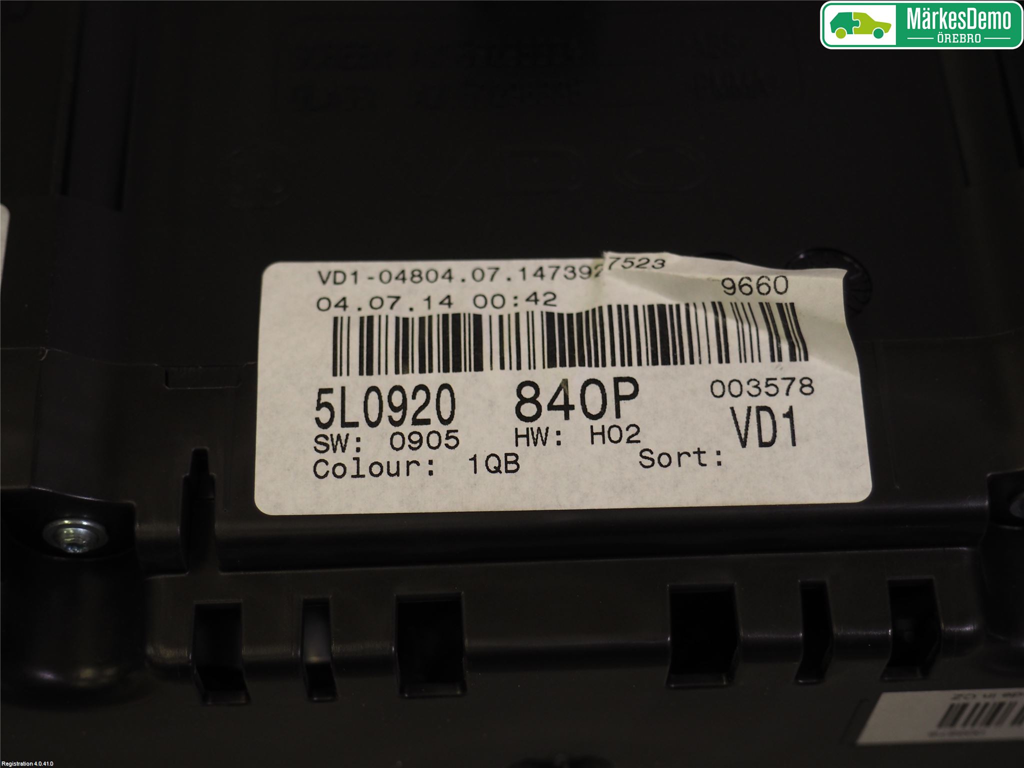 Skoda YETI Instrument Komb