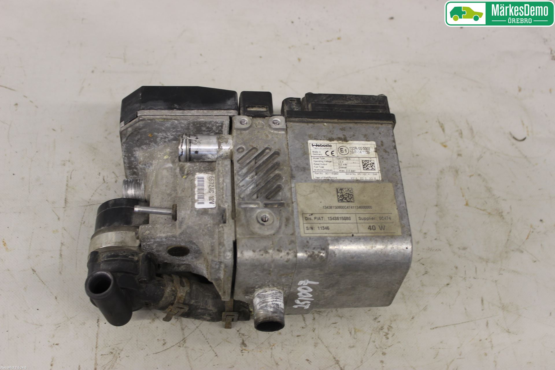 Peugeot BOXER 07-14 Dieselvärmare