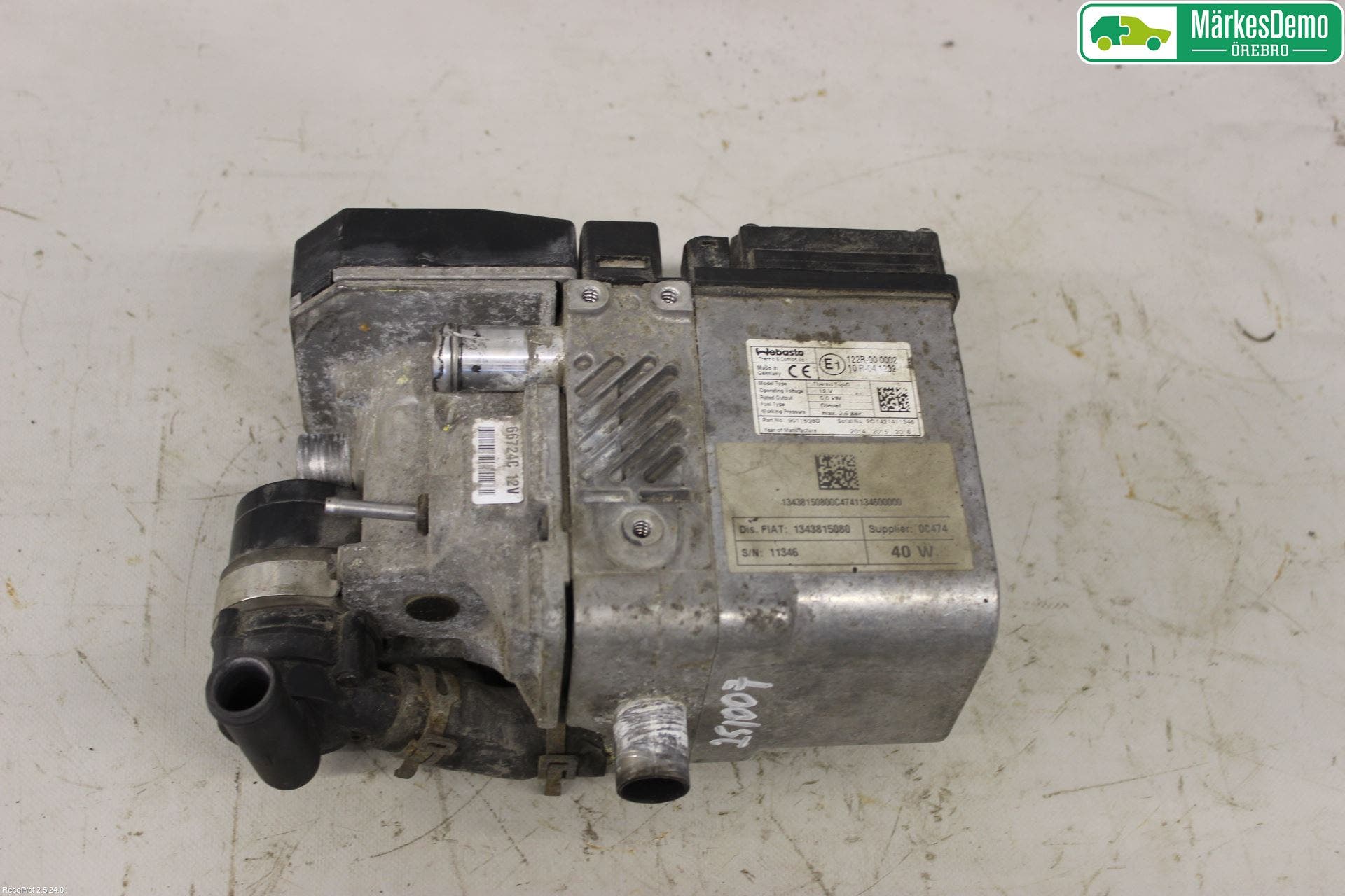 Peugeot BOXER 07-14 Dieselvärmare