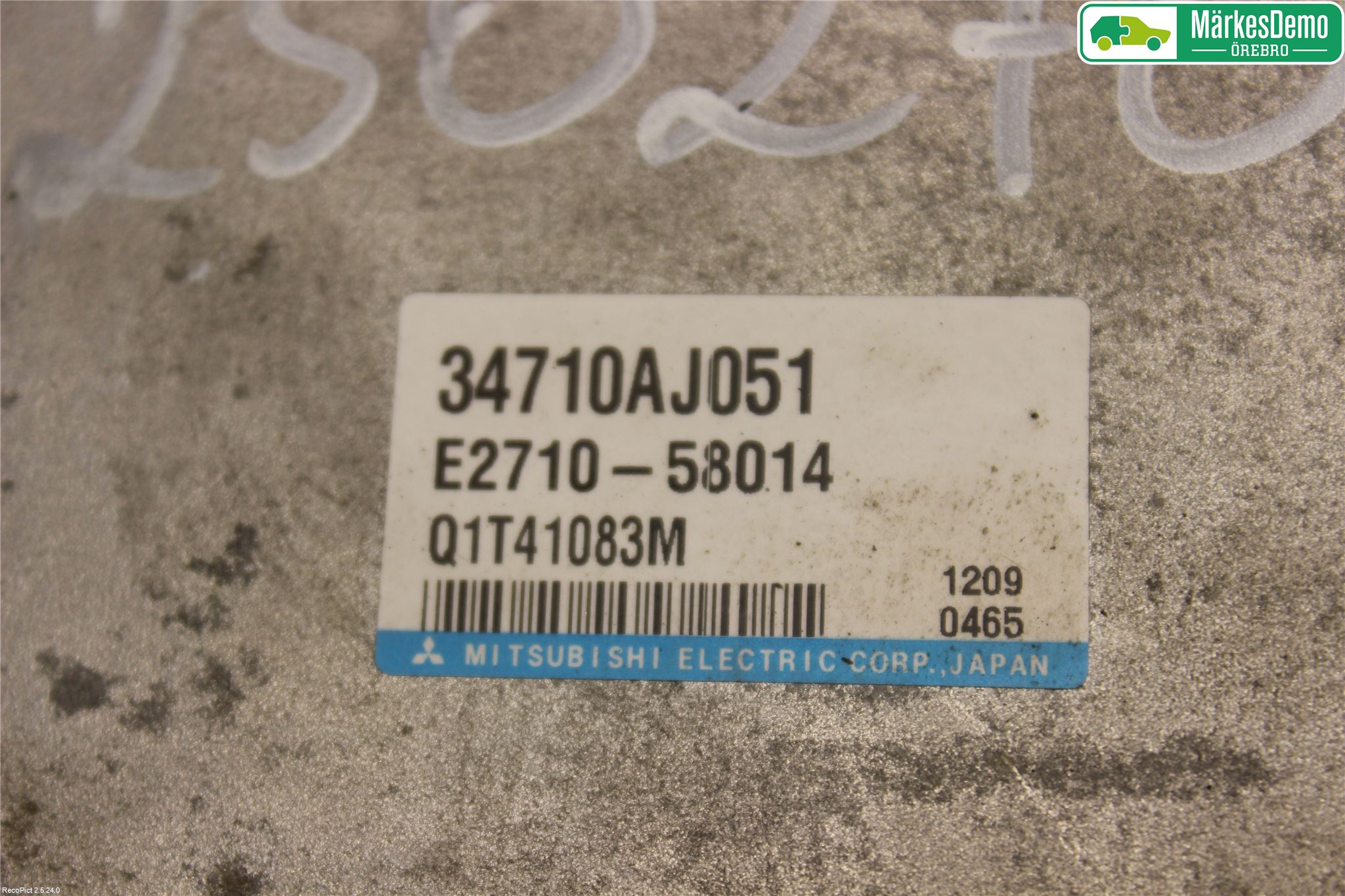 Subaru LEGACY 10-14 Styrenhet Styrservo