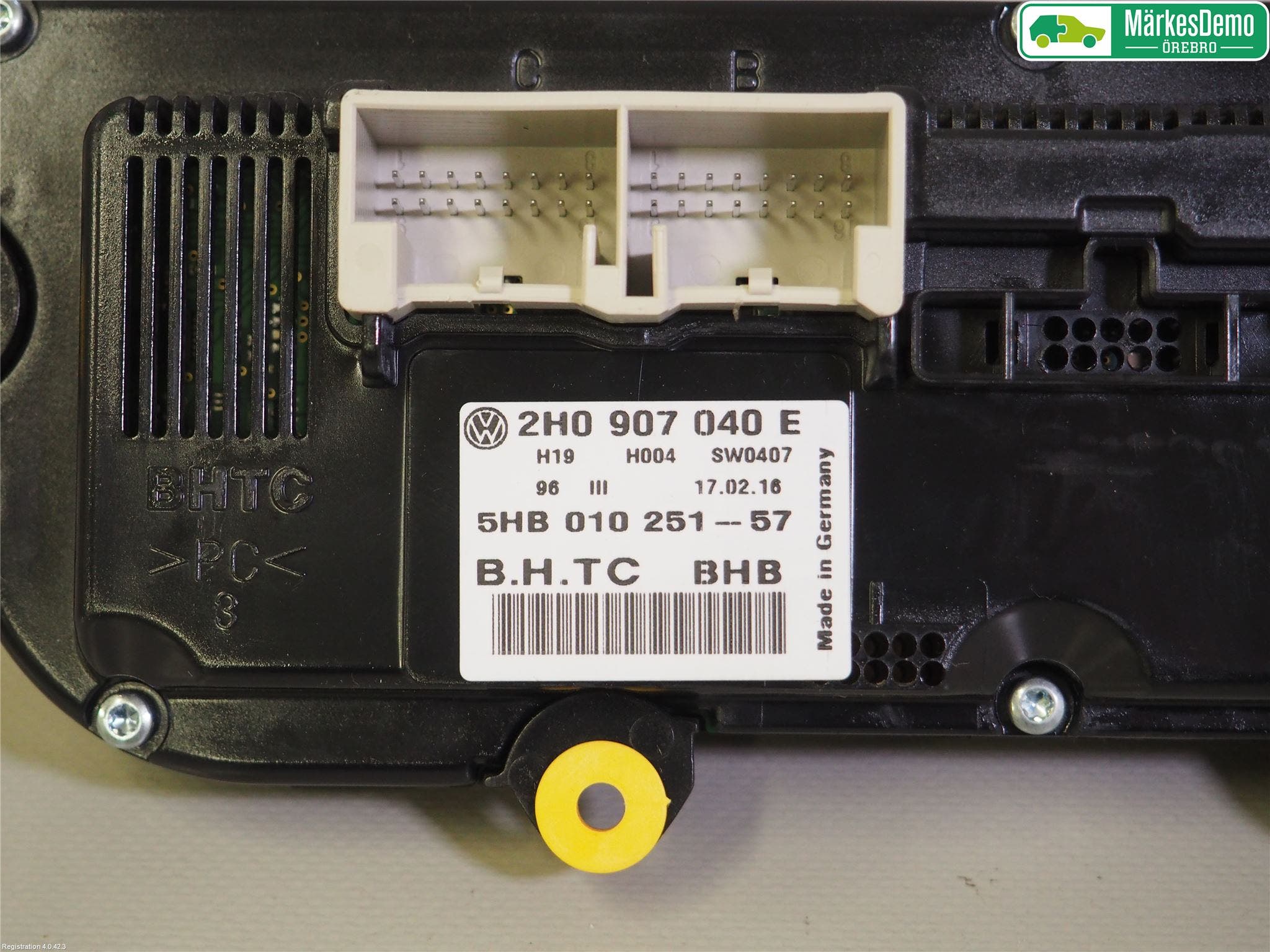 Volkswagen VW AMAROK 2H 10-22 Ac Styrenhet Ac Manöveren