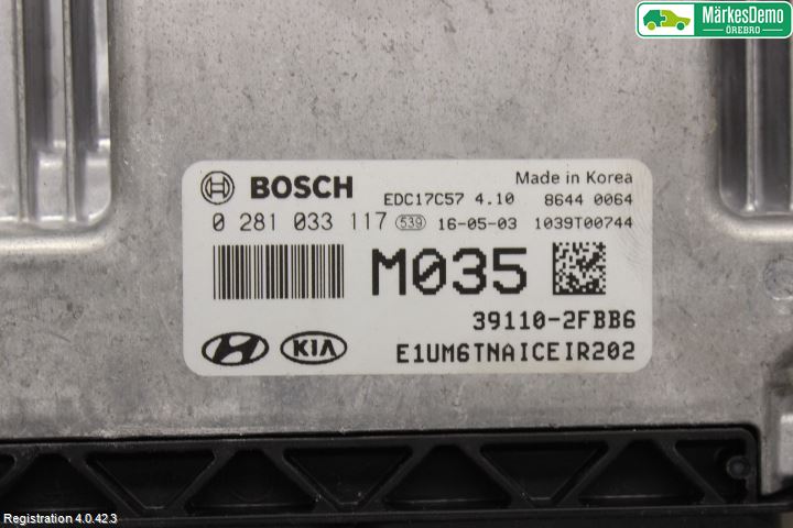 Kia SORENTO 15-20 Styrenhet Insprut Bensin