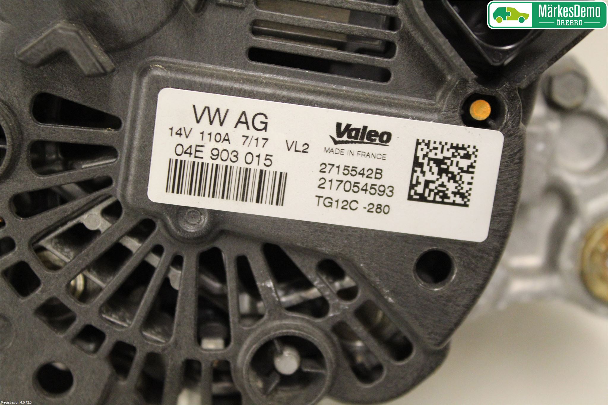 Skoda FABIA 15-21 Generator